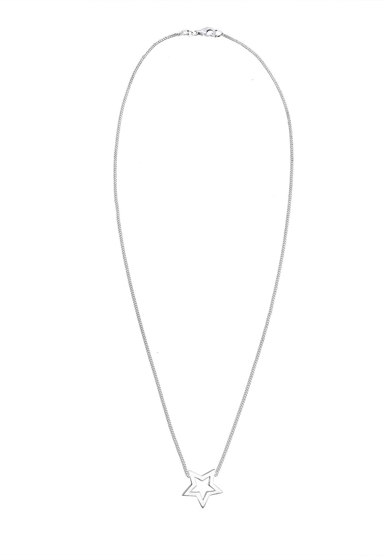 Elli Kette mit Anhänger »Halskette Stern 925 Sterling Silber«