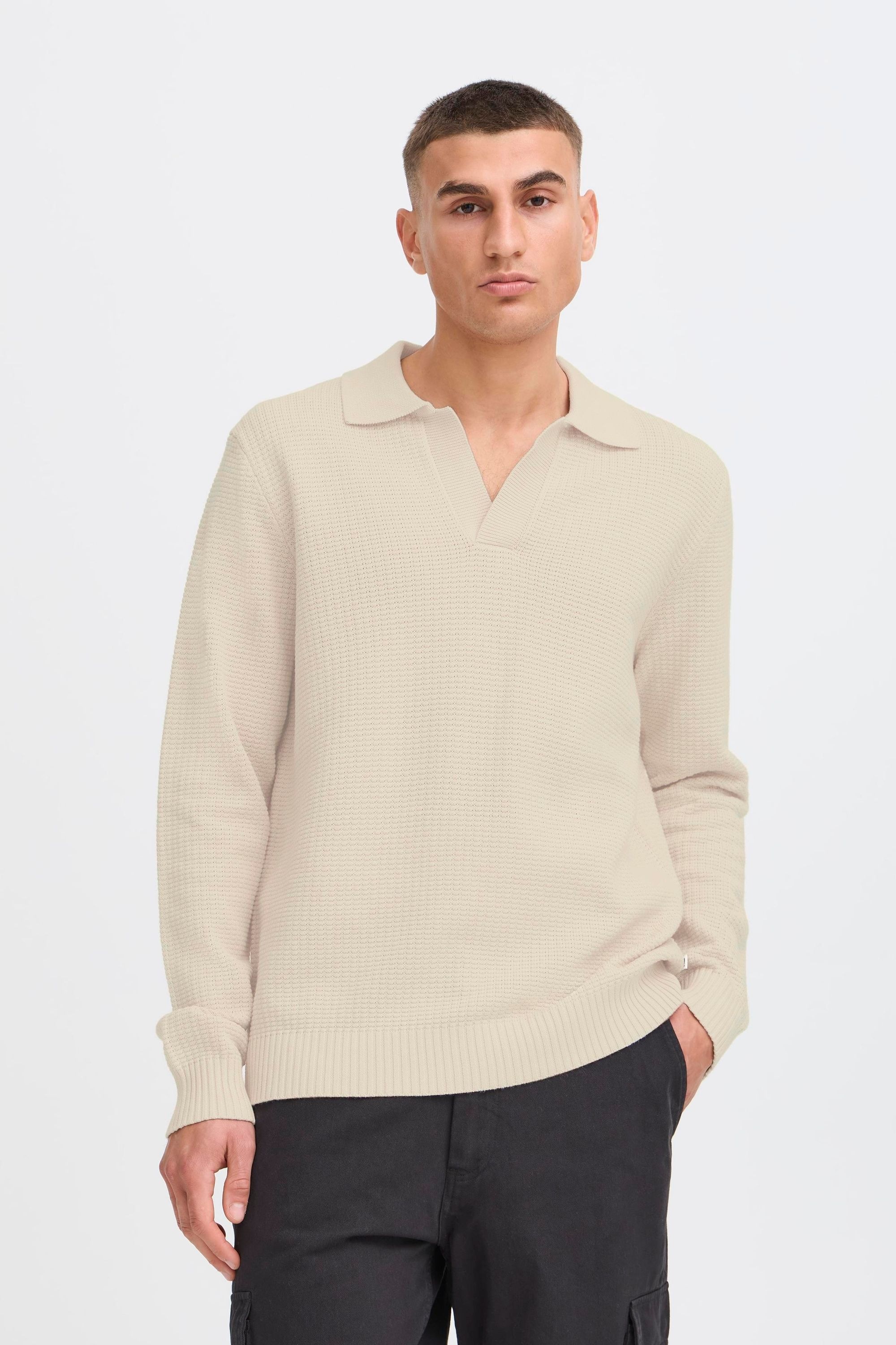 !Solid Strickfleece-Pullover »Strickpullover SDRHETT«