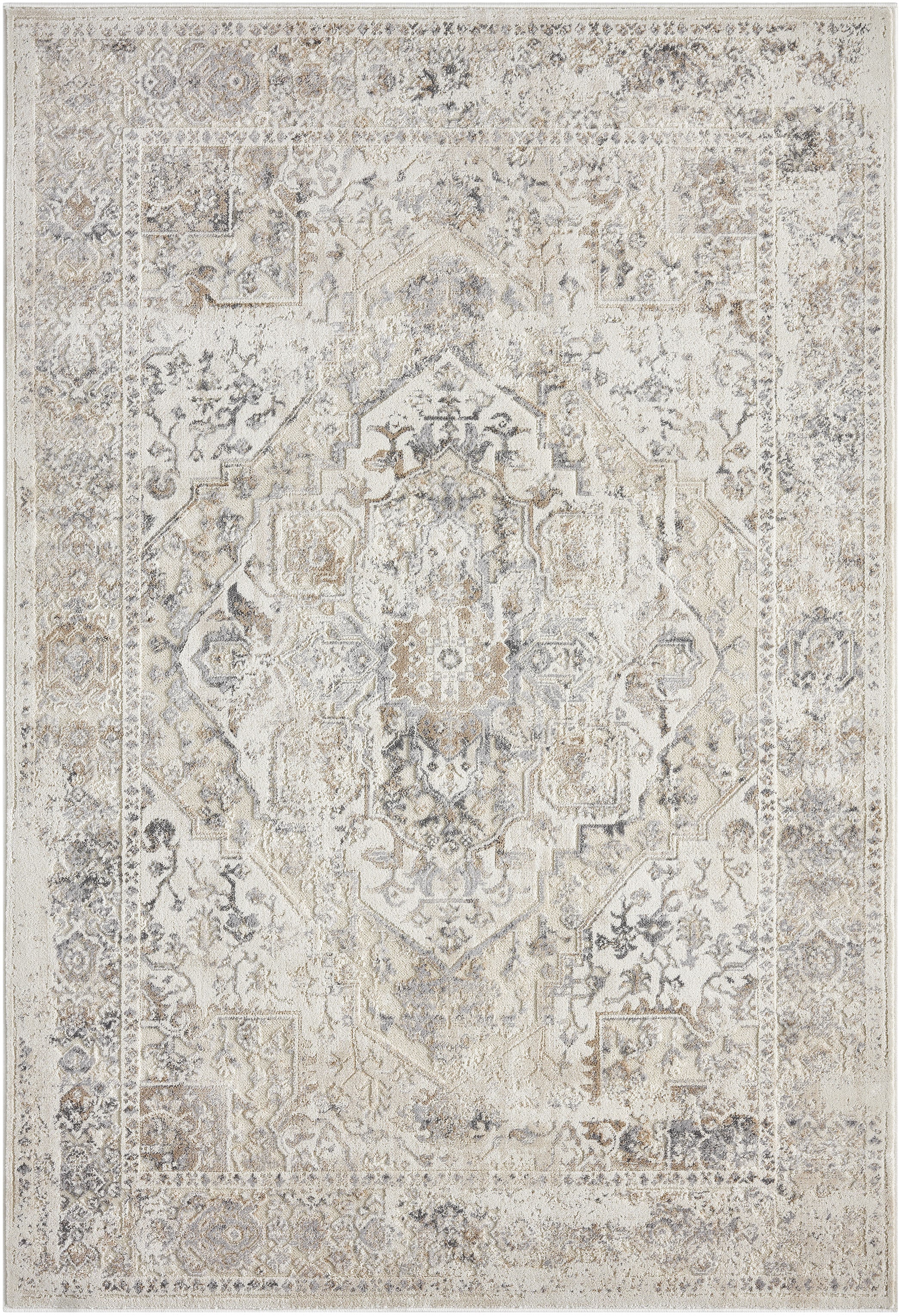 my home Teppich »Kylan, Hoch-Tief-Struktur, dezenter Glanz« rechteckig 9 mm Höhe Schrumpf-Garn-Effekt, im Vintage-Look, dichte Qualität, Wohnzimmer