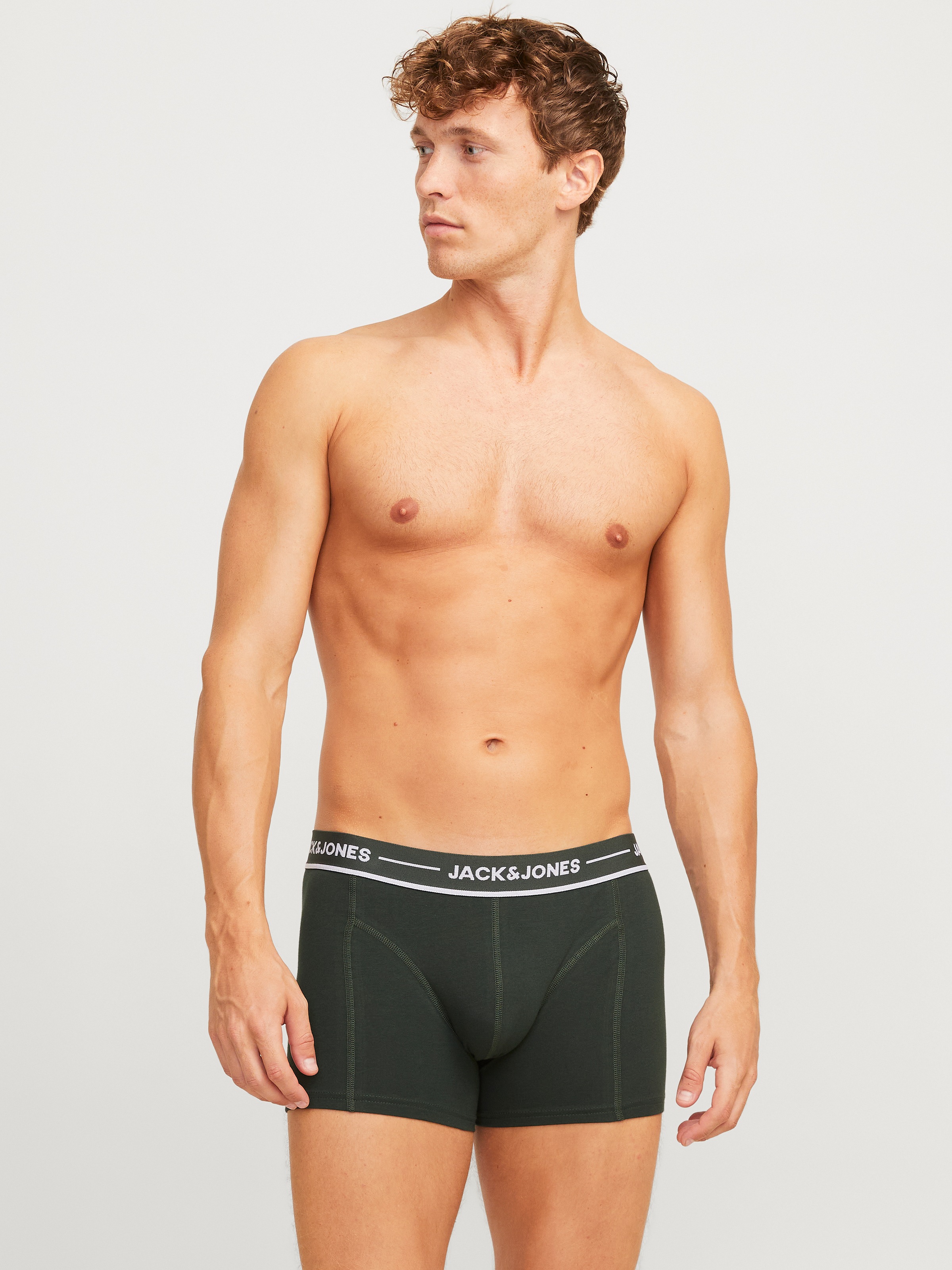 Jack & Jones Trunk »JACCLAUS SOLID TRUNKS 3 PACK SN«, (Packung, 3 St.)
