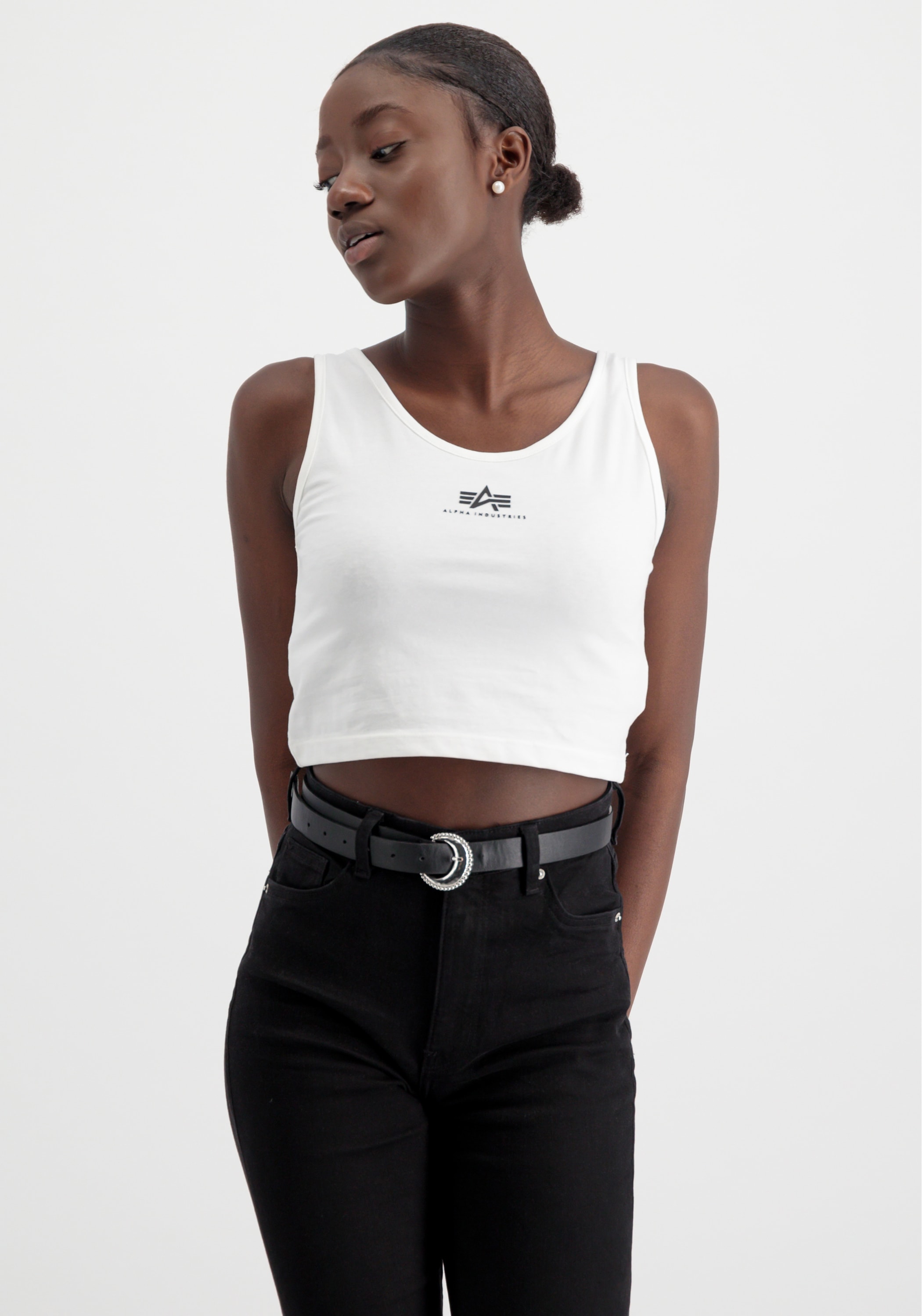 Alpha Industries Muskelshirt »Alpha Industries Women - Tanks Basic Crop-Tank SL Women«