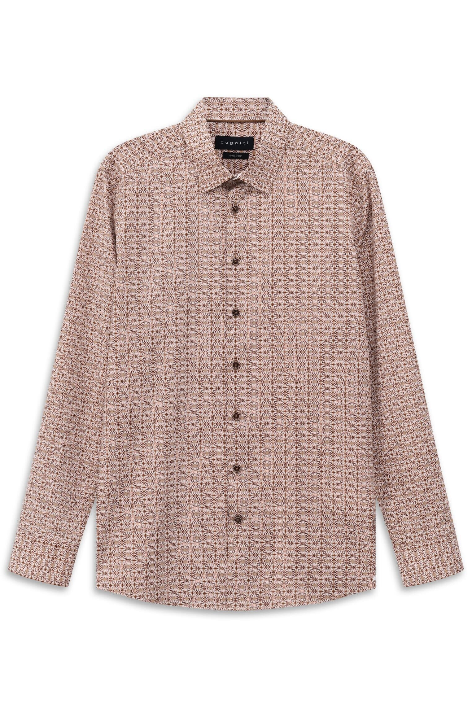 bugatti Businesshemd »Modern Fit« mit Under-Button-Down Kragen