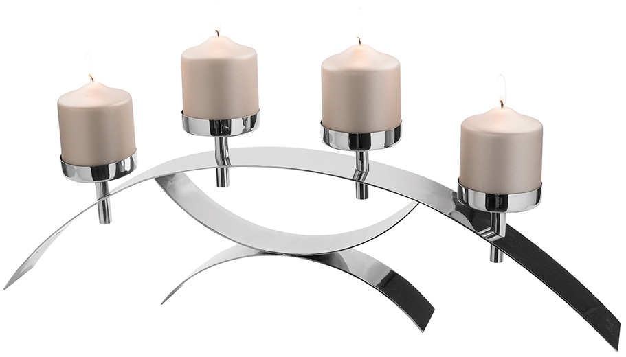 Fink Kerzenleuchter »DIVINA«, OTTO 4-flammig (1 aus St.), bei Edelstahl