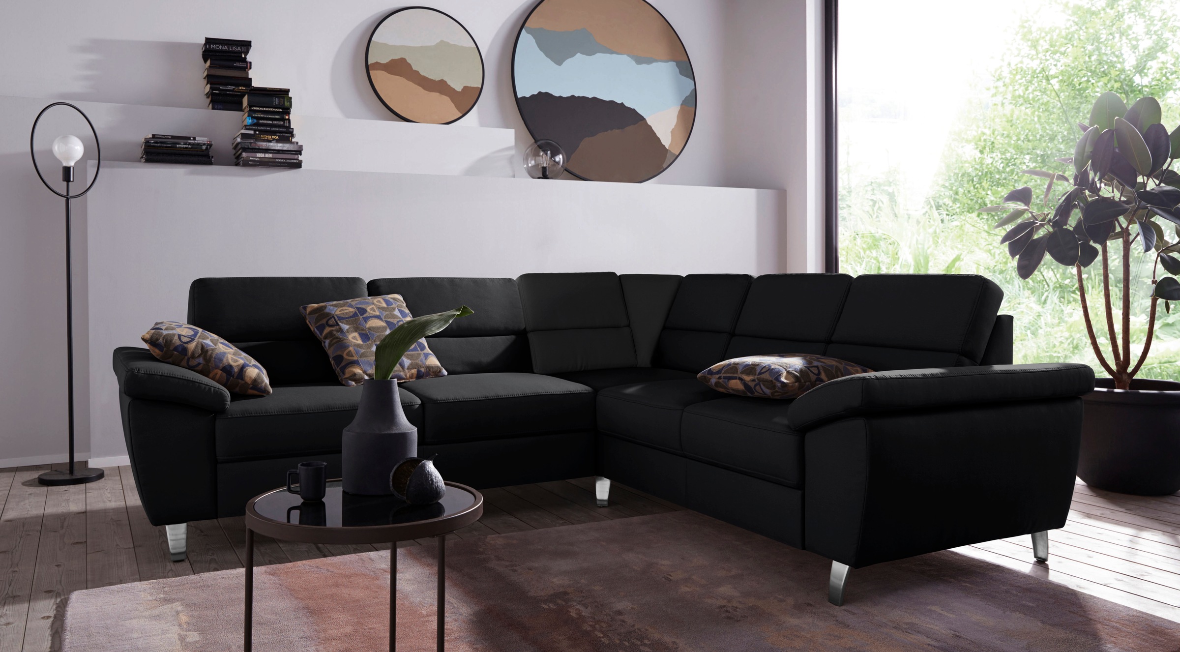sit&more Ecksofa »Sorano L-Form«, wahlweise mit Bett- und Relaxfunktion, inkl. Bettkasten