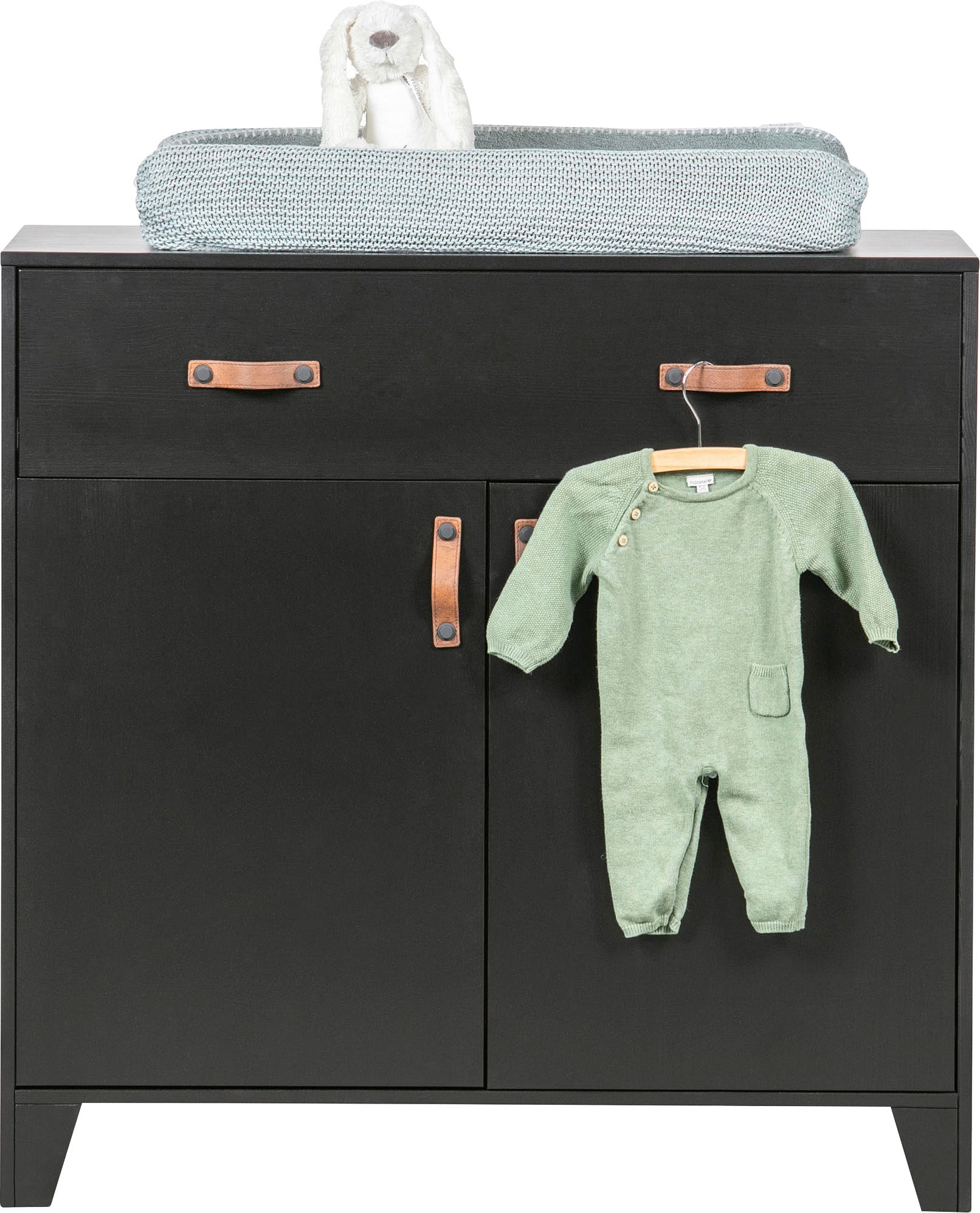 WOOOD Kommode »Dian«, aus Schwarzkiefer, Breite 94 cm x Höhe 93 cm