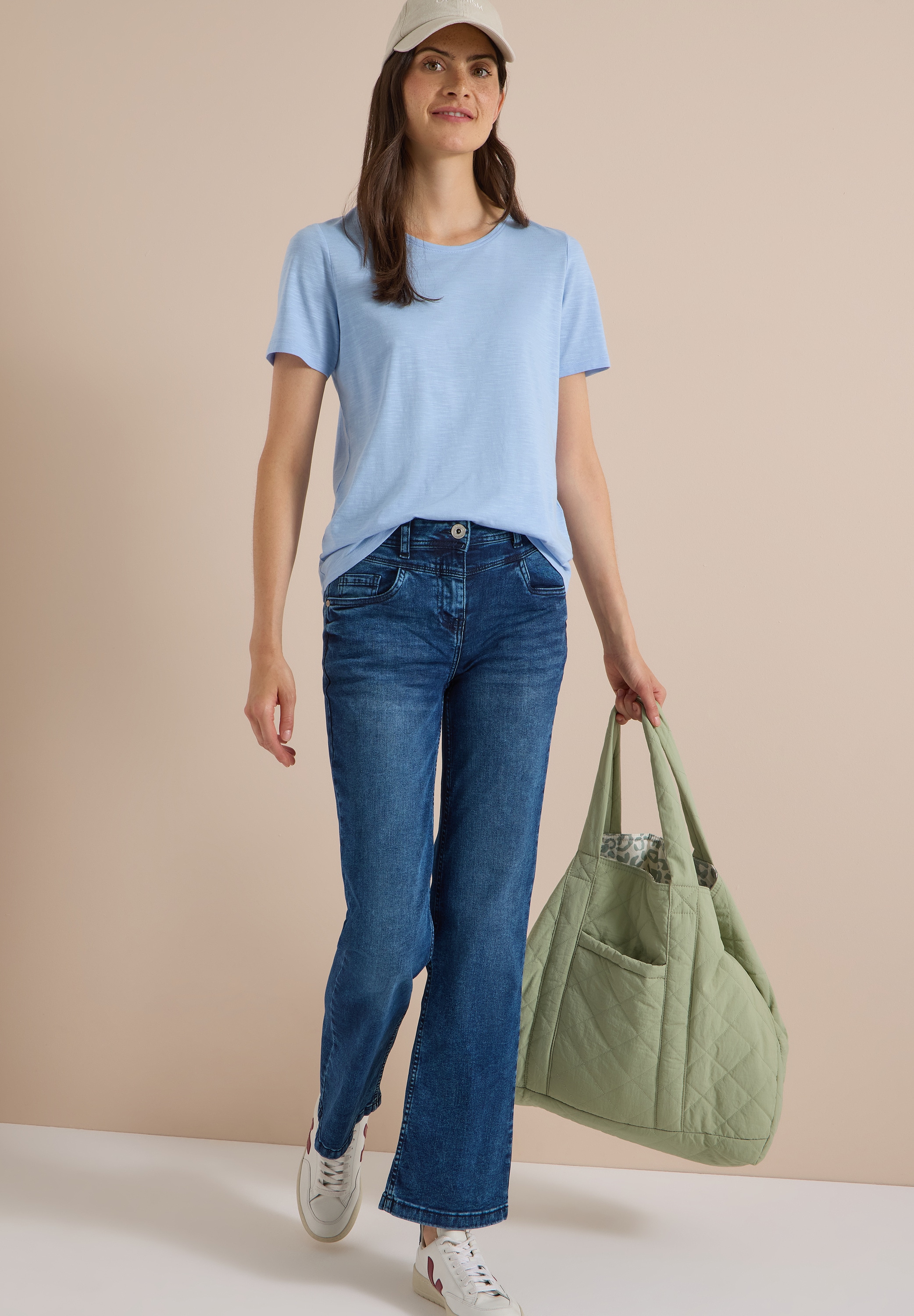 Cecil Bootcut-Jeans »Style Toronto« im Slim Fit / Stretch