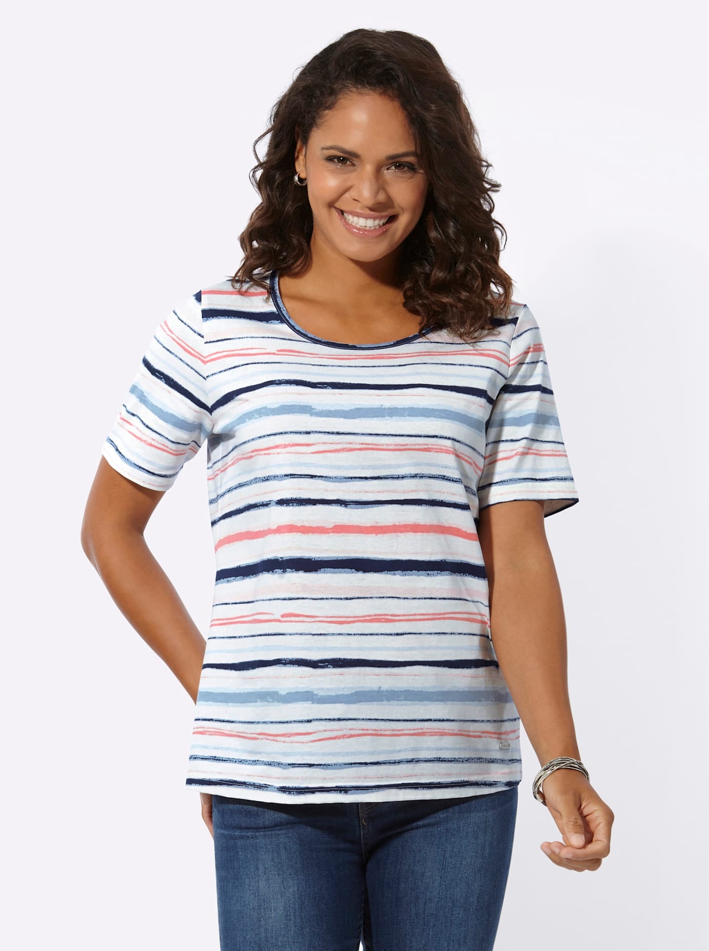 Casual Looks Kurzarmshirt »Kurzarm-Shirt«, (1 tlg.)