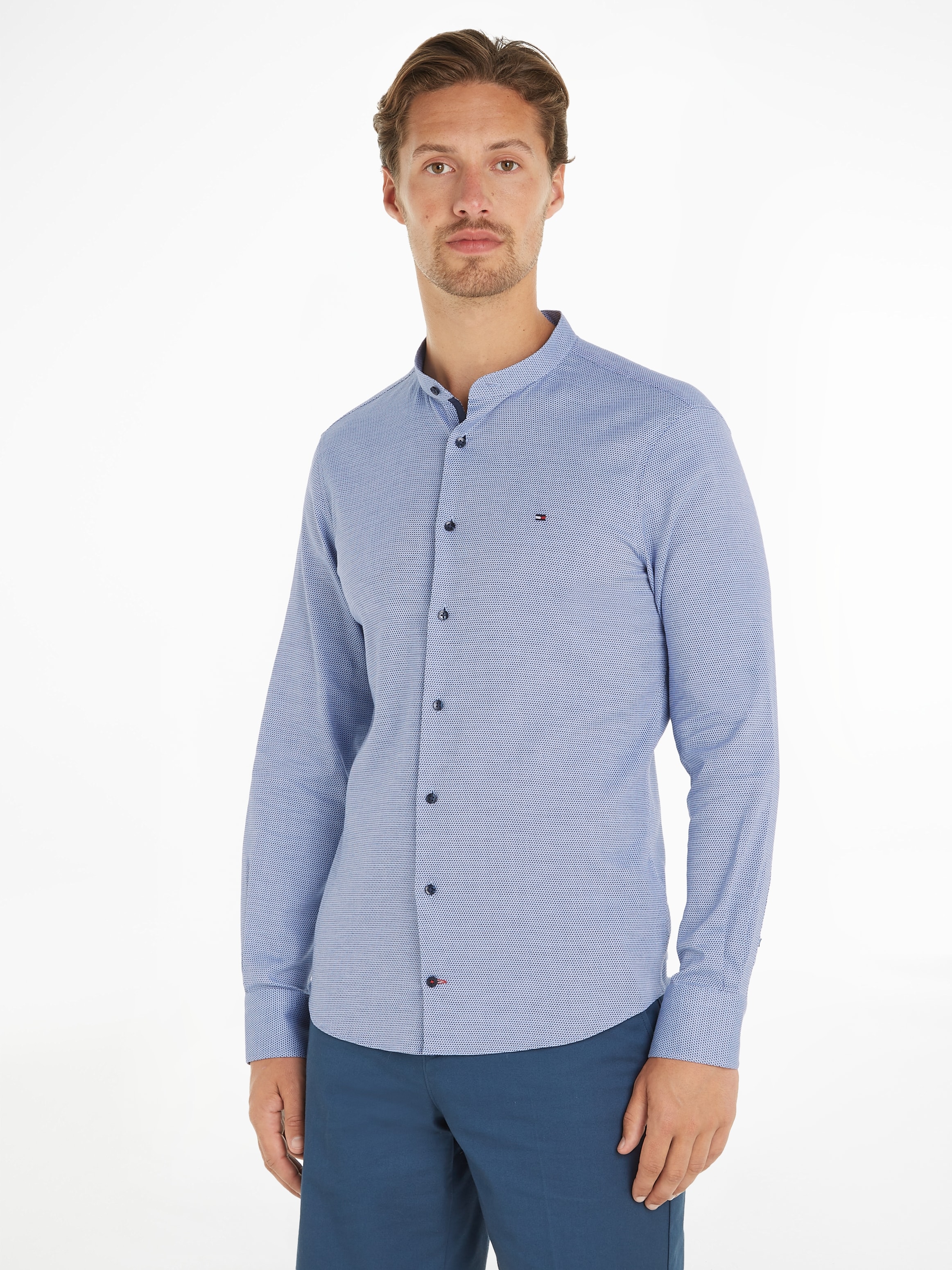 Tommy Hilfiger Langarmhemd »CL STRETCH DOBBY SF SHIRT«