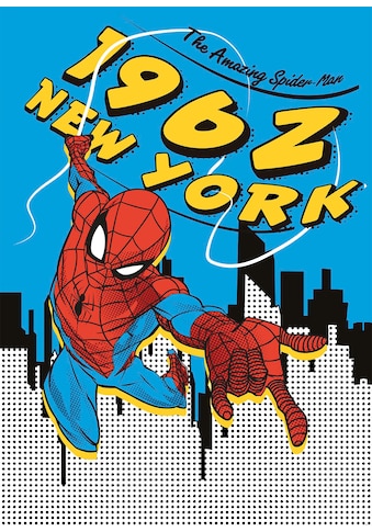 Komar Fototapete »Spider-Man 1962«, bedruckt-Comic-Retro-mehrfarbig, BxH: 200x280 cm kaufen