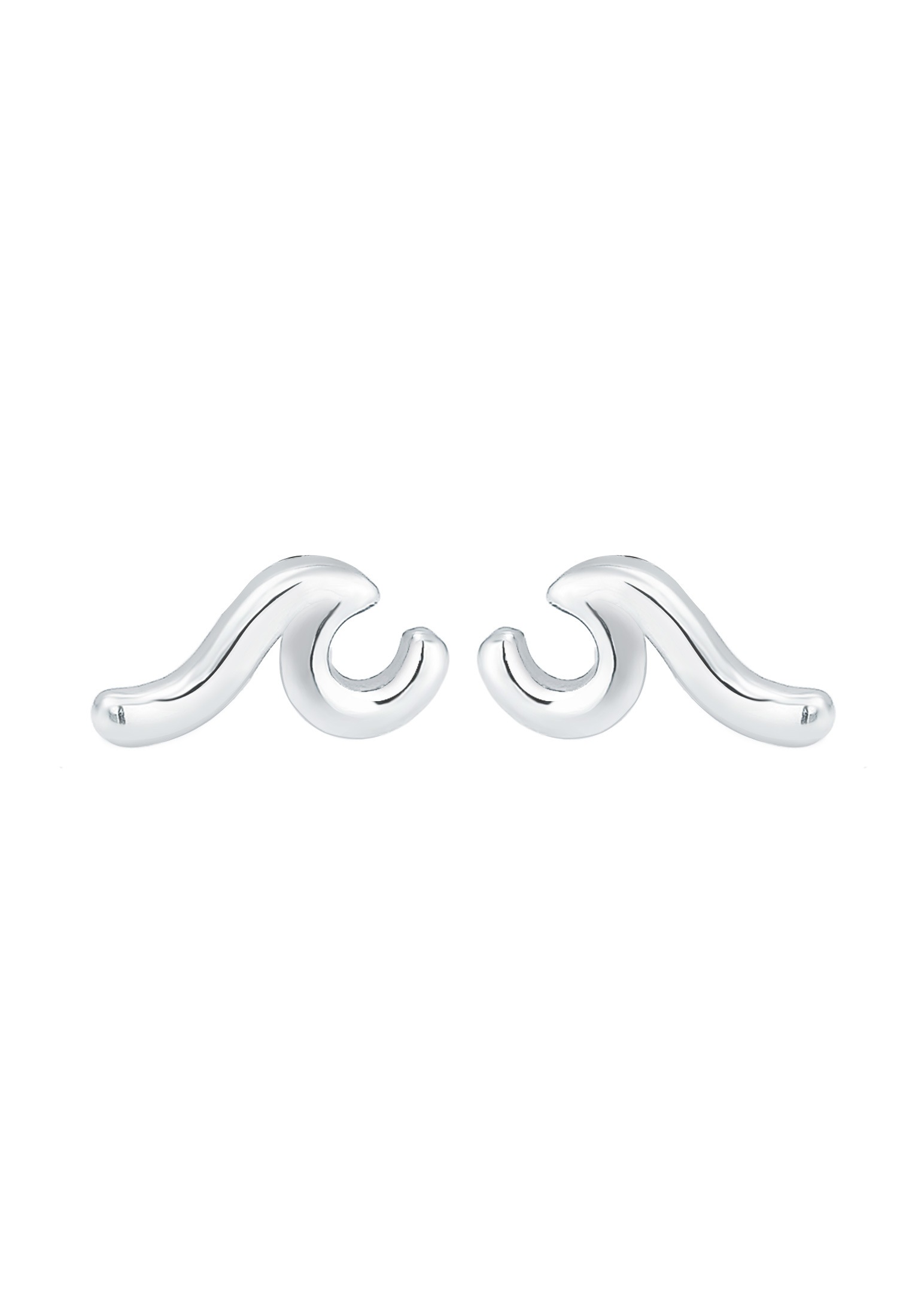 Elli Paar Ohrstecker »Ohrringe Wellen Wave Ohrringe Trend 925 Sterling Silber«
