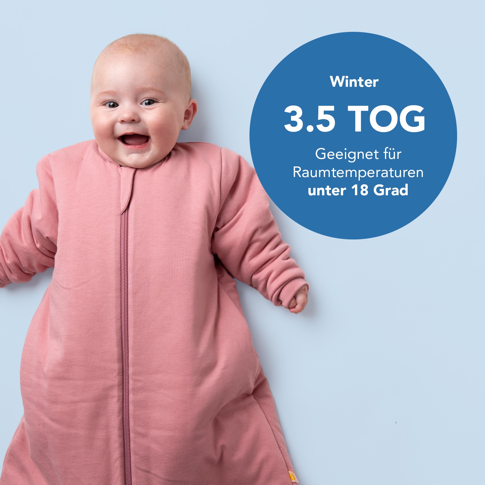 Schlummersack Babyschlafsack »Schlafsack ohne Füßen 3.5 Tog«