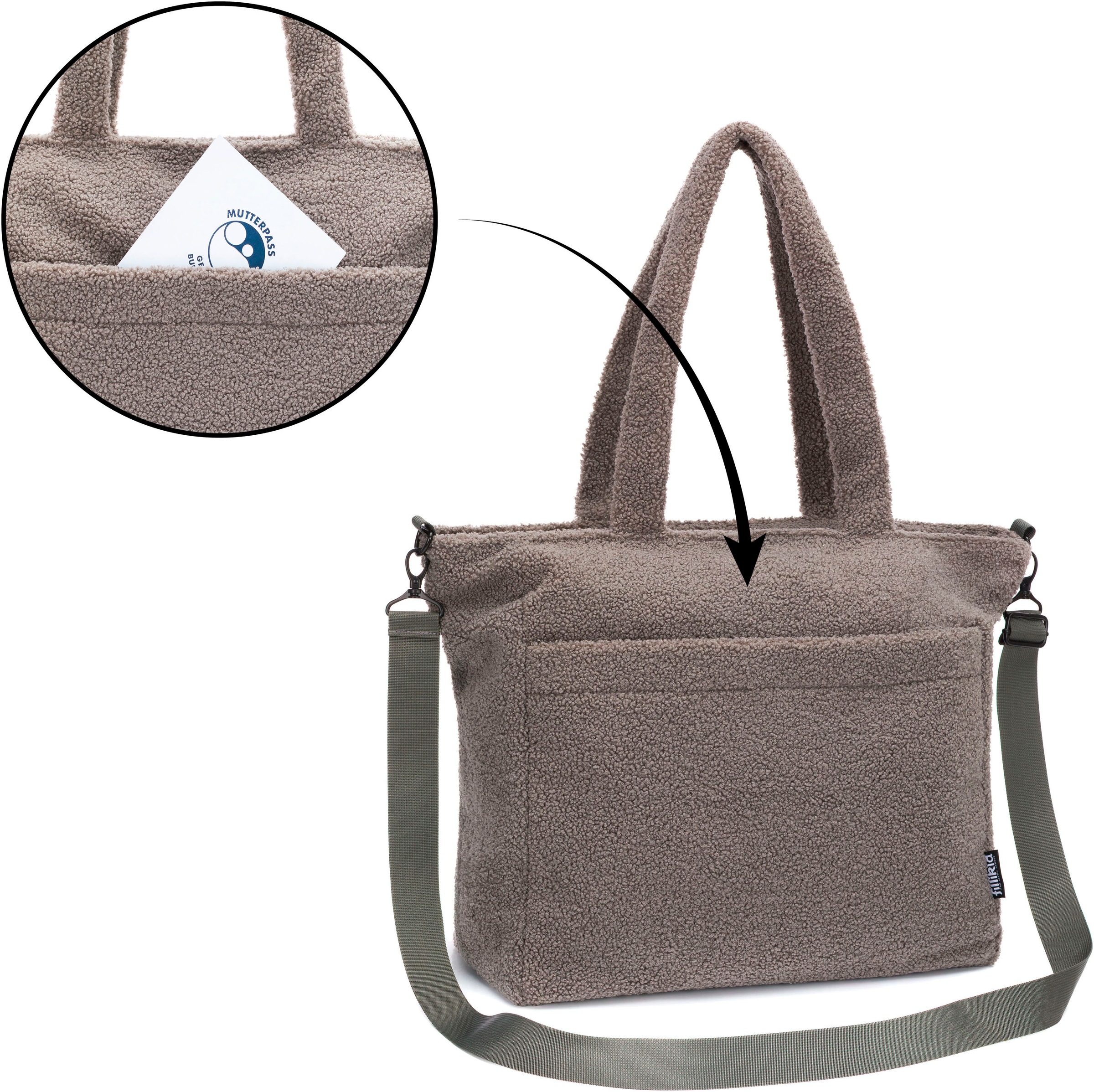 Fillikid Wickeltasche »Teddy«