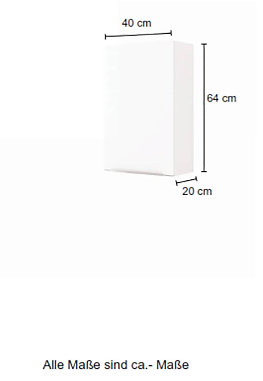 HELD MÖBEL Hängeschrank »Matera«, Breite cm, Online bestellen matten OTTO mit Fronten Shop MDF- im 40 hochwertigen
