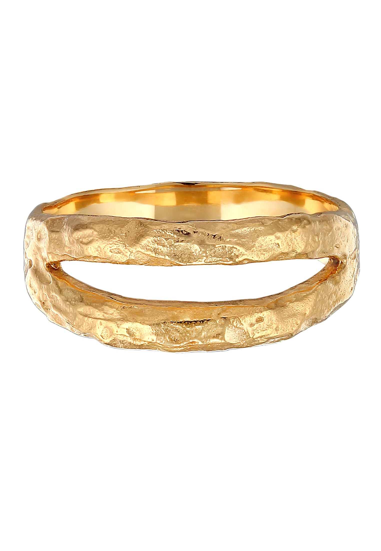 HAZE & GLORY Silberring »Ring Bandring - Twin Oxid Finish 925 Silber«