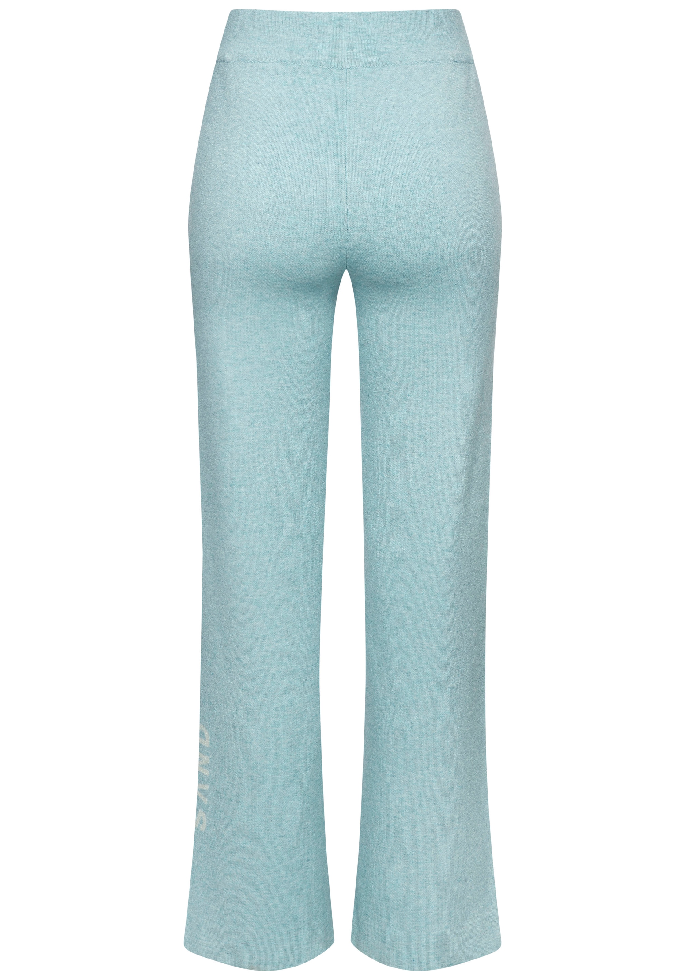 Elbsand Strickhose, mit weitem Bein und eingestricktem Logo, Loungewear
