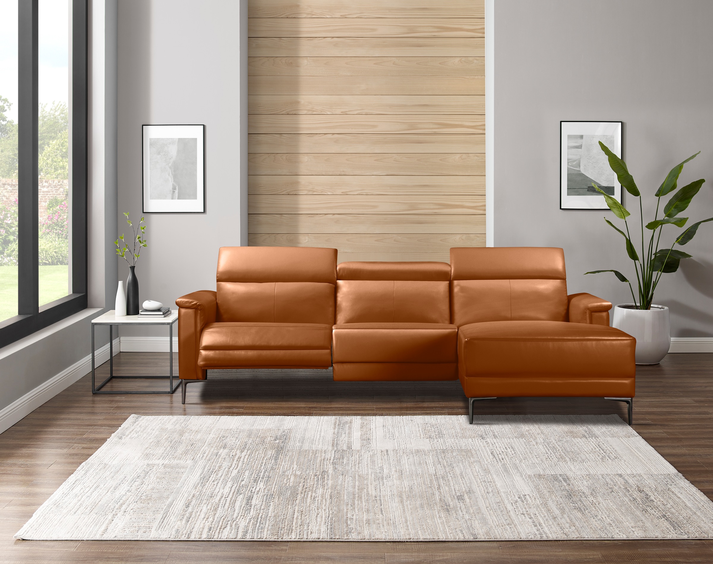 Places of Style Ecksofa Lund, mit man. o. elektr. Relaxfunktion und USB/ Kopfteilverstellung