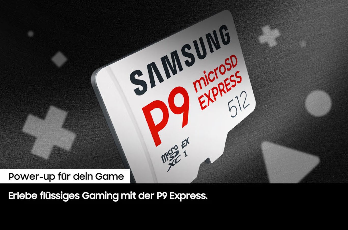 Samsung Speicherkarte »P9 microSD Express« (256 GB 800 MB/s Lesegeschwindigkeit)