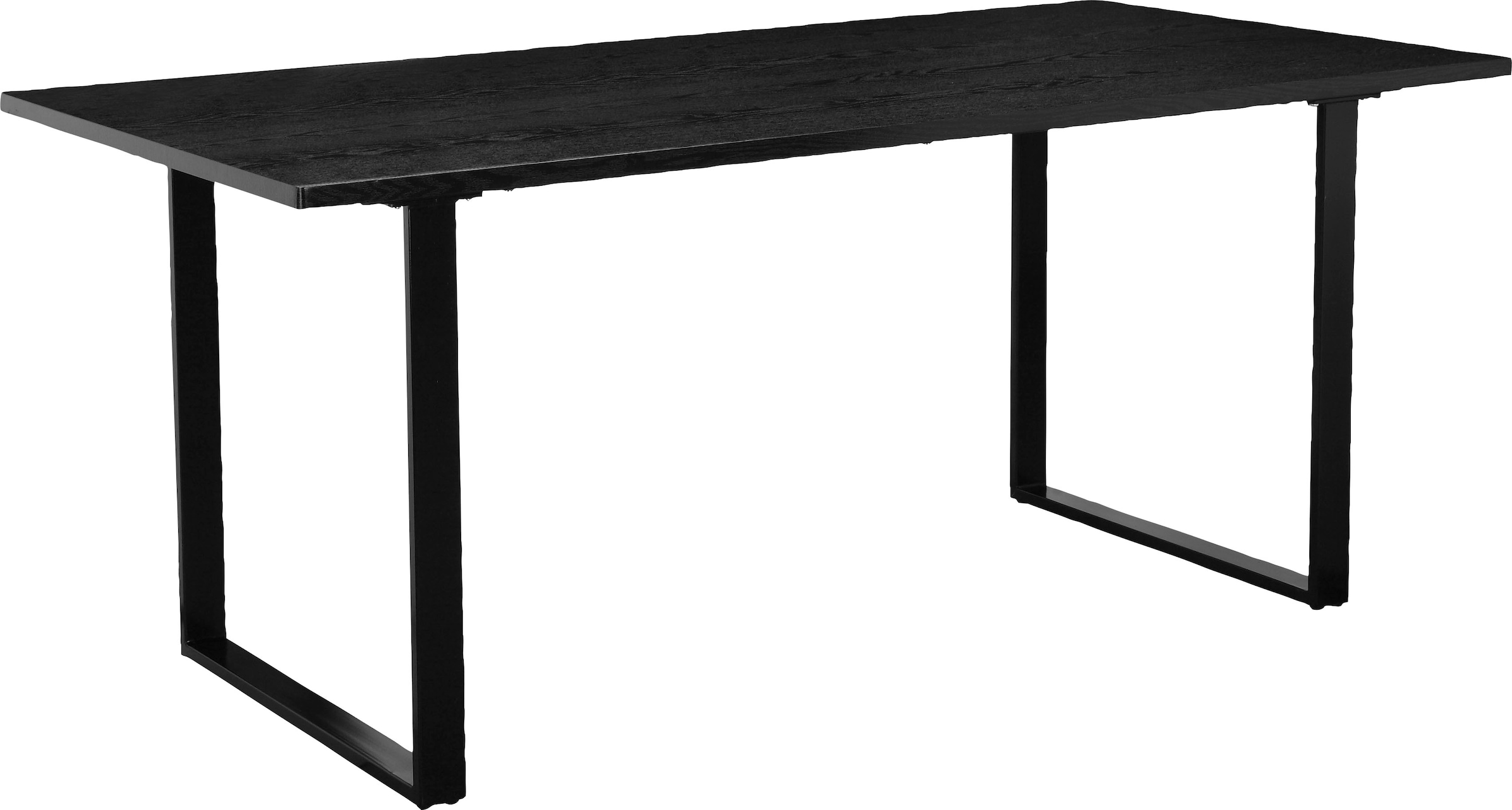 affaire (1 cm Holzstruktur, aus Home Metall OTTO Höhe Tischplatte bei Esstisch mit kaufen schwarz, St.), »Lannion«, 76 Gestell
