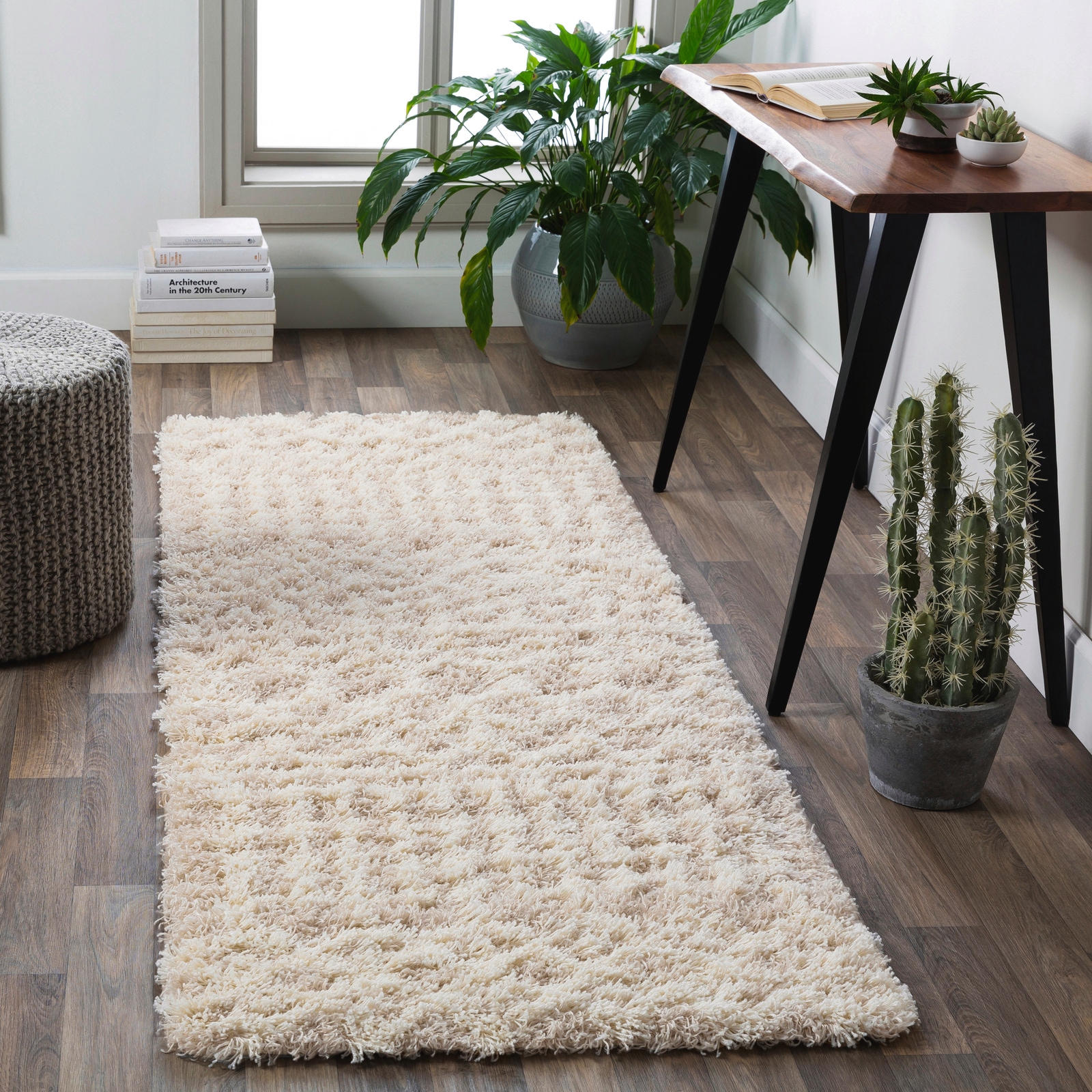 Livabliss Surya Hochflor-Teppich »DUBAI«, rechteckig, 52 mm Höhe, Shaggy Hochflorteppich,...