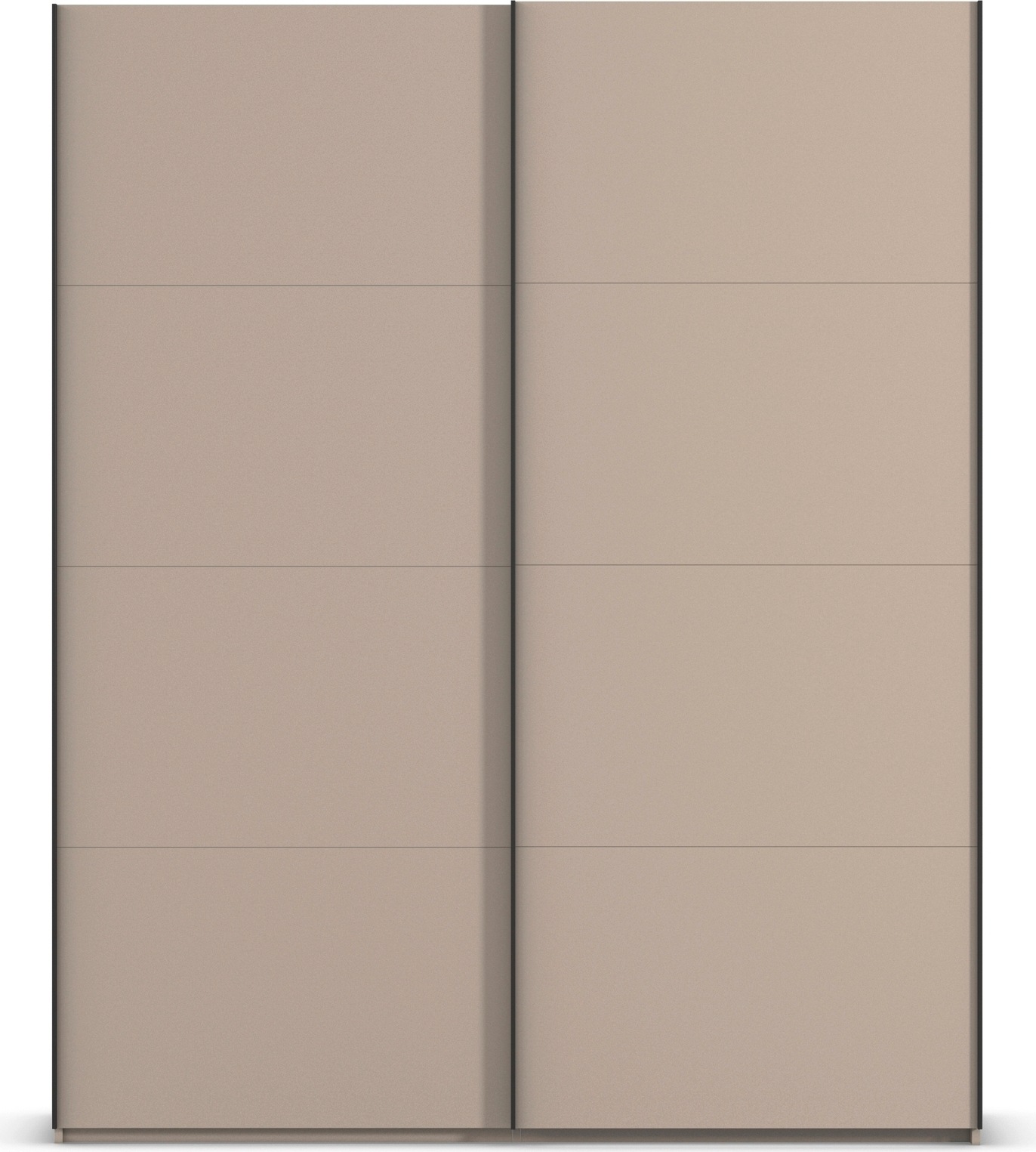 rauch Schwebetürenschrank »Kleiderschrank Schrank Garderobe Schlafzimmerschrank SCALE-FYRA«, edle viergeteilte Türen viele Farben und Griff-Farben MADE IN GERMANY