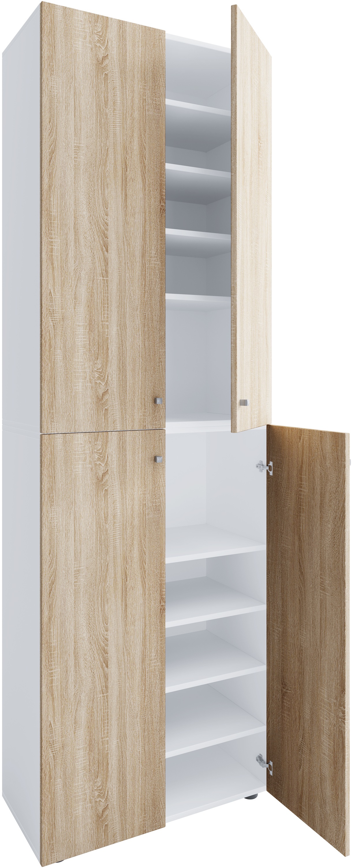VCM Schuhschrank »VCM XL Holz Großer Schuhschrank Schuhregal Groß Stiefel Dielenmöbel Lona 10 Fächer Drehtüren«, (1 St.)