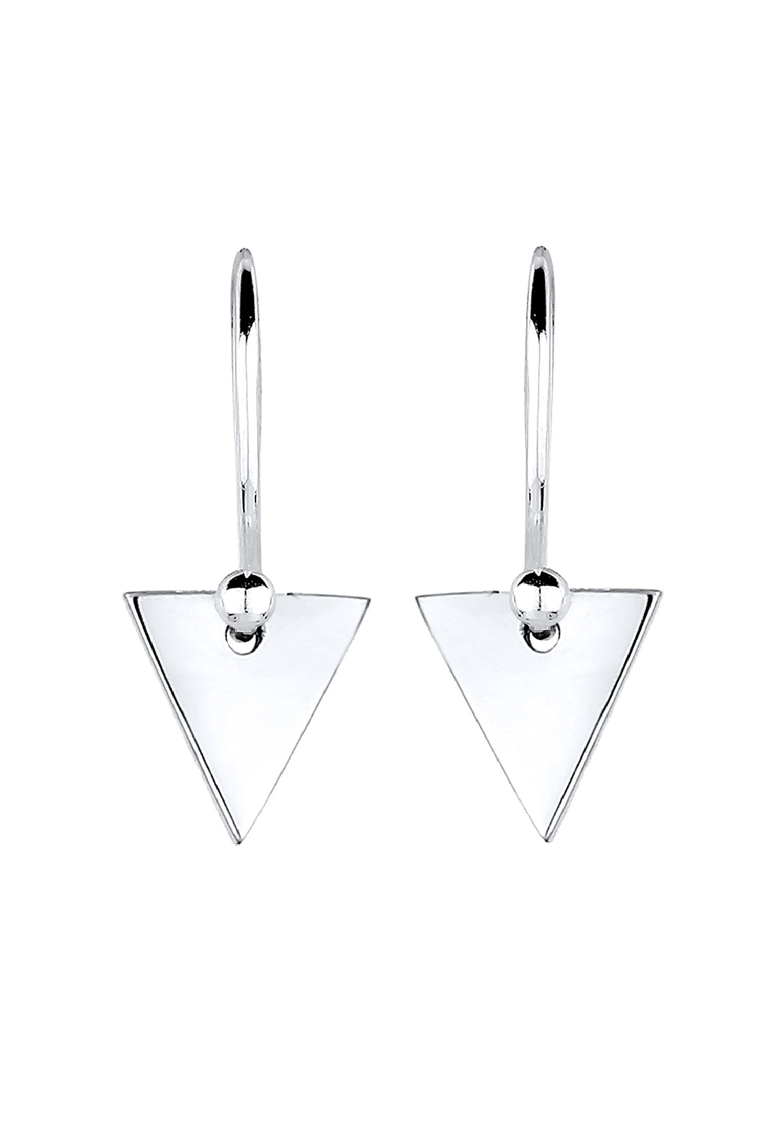 Elli Paar Ohrhänger »Ohrringe Ohrhänger Triangle 925 Sterling Silber«