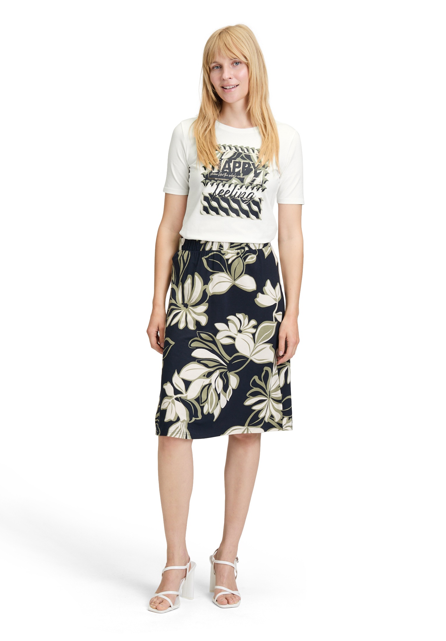 Betty Barclay Langarmshirt »Basic Shirt mit Placement«