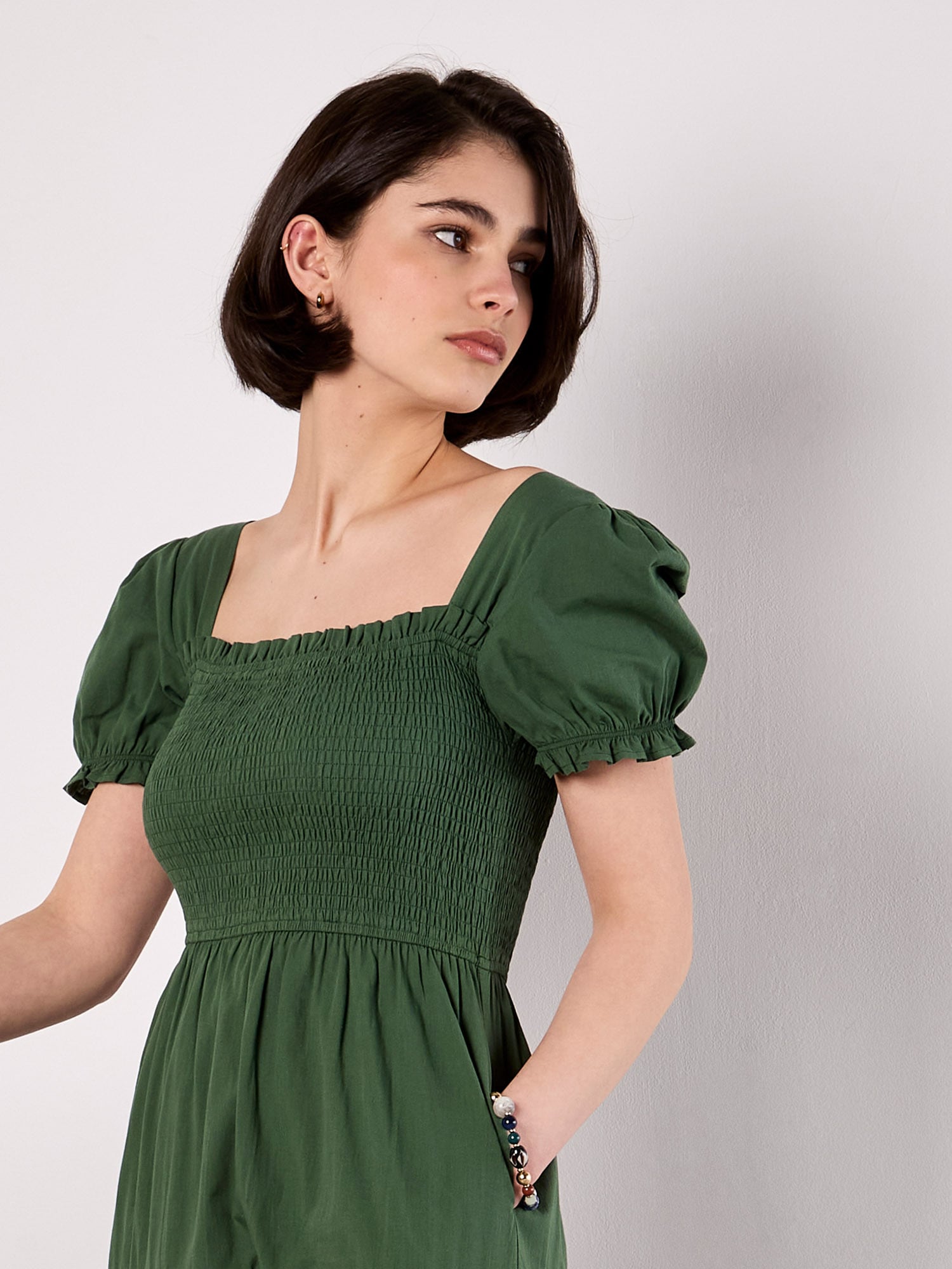 Apricot Midikleid »Midikleid« mit Stufenrock