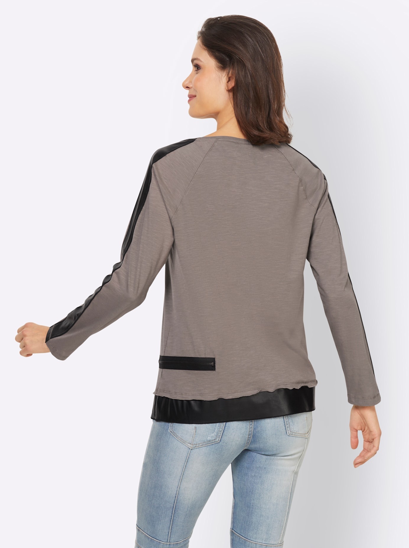 heine Rundhalsshirt »Shirt«, (1 tlg.)