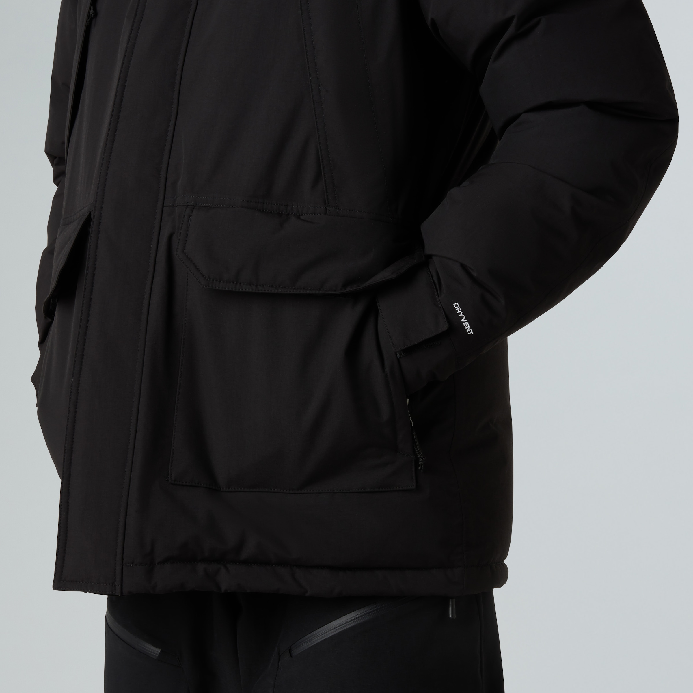 The North Face Funktionsparka »M MCMURDO PARKA« mit Kapuze für kaltes Wetter, wasser- und winddicht, mit Daunenwattierung