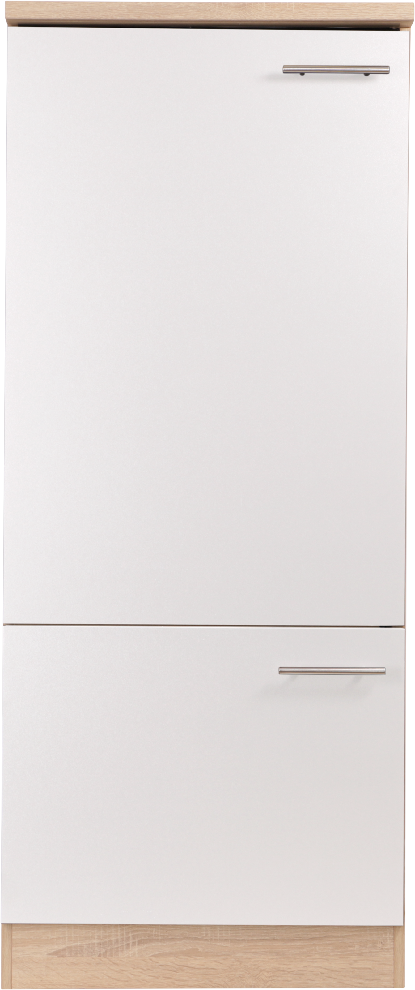 RESPEKTA Kühlumbauschrank »Merle« Breite 60 cm, Türen wechselseitig anschlagbar, Griffe aus Metall