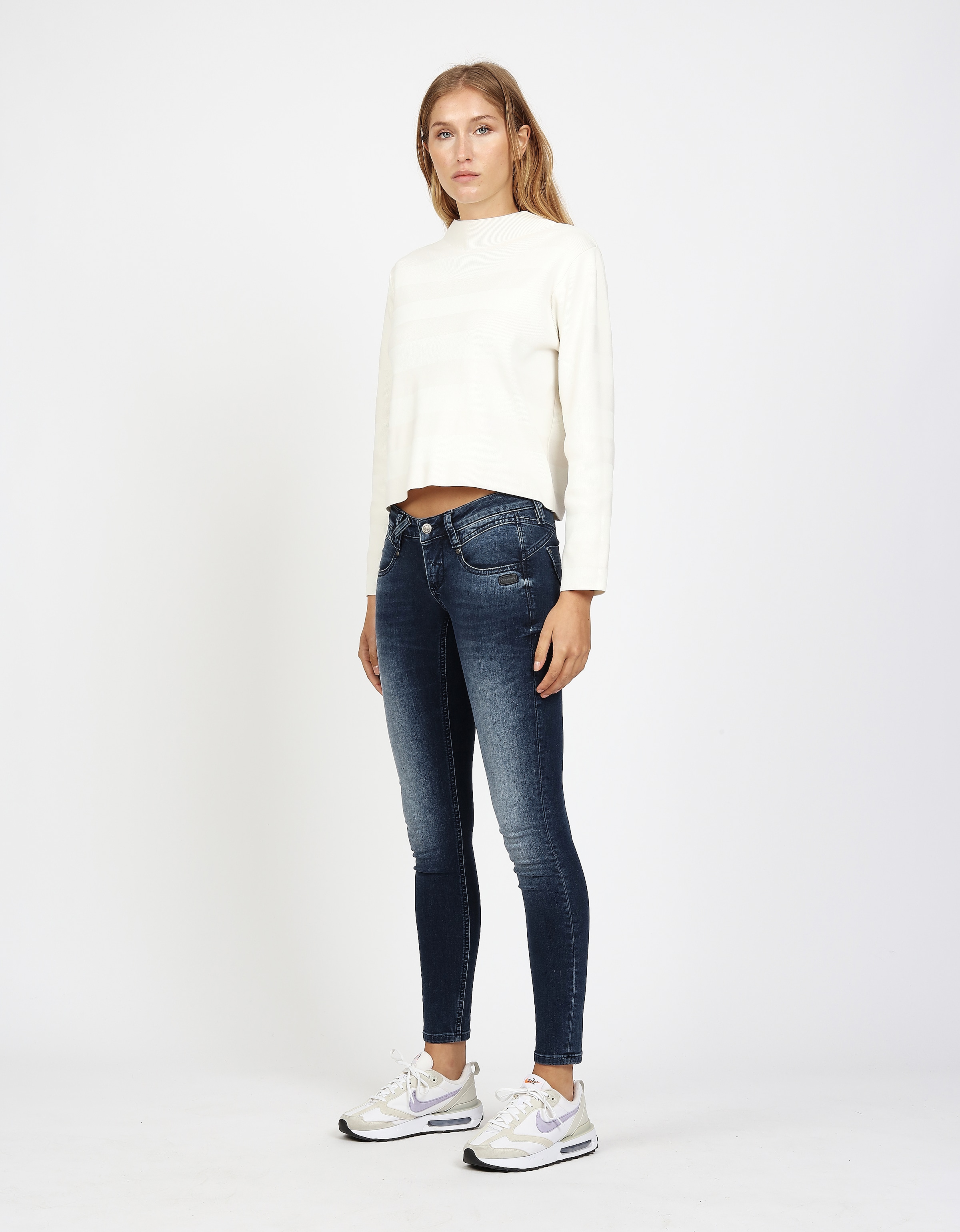 GANG Skinny-fit-Jeans »94NENA« mit modischer Waschung