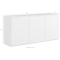 TemaHome Sideboard »Join«, mit Push-to-Open-Funktion, aus schöner Honeycomb-Bauweise, Breite 180 cm