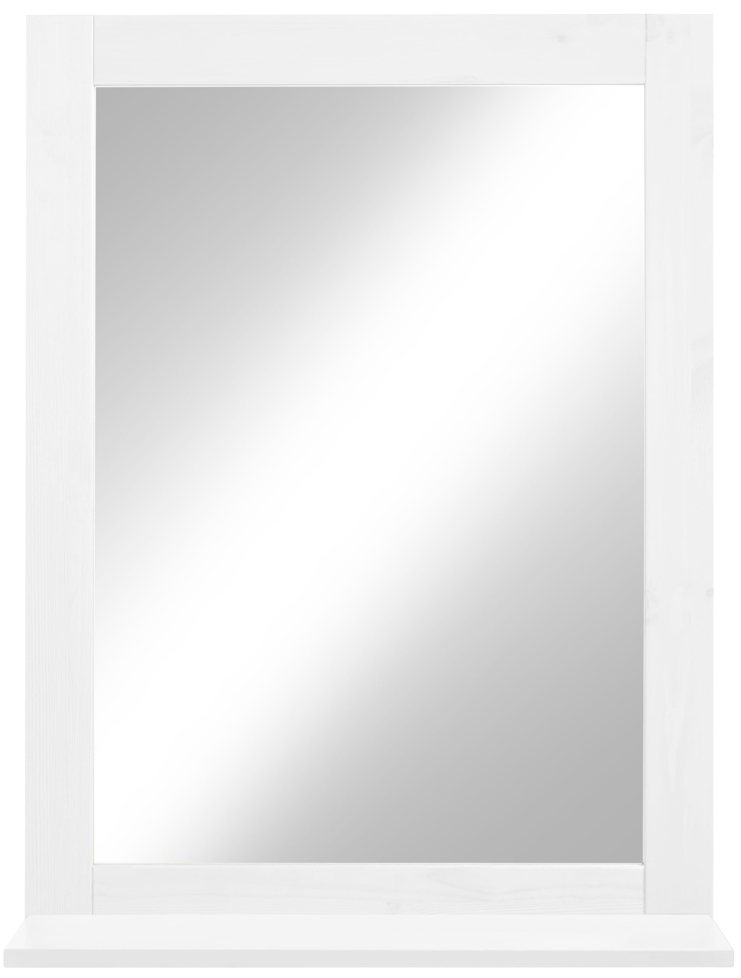 welltime Badspiegel »Mary«, Badmöbel im Landhaus-Stil, Breite 60 cm, aus  Massivholz bei OTTO
