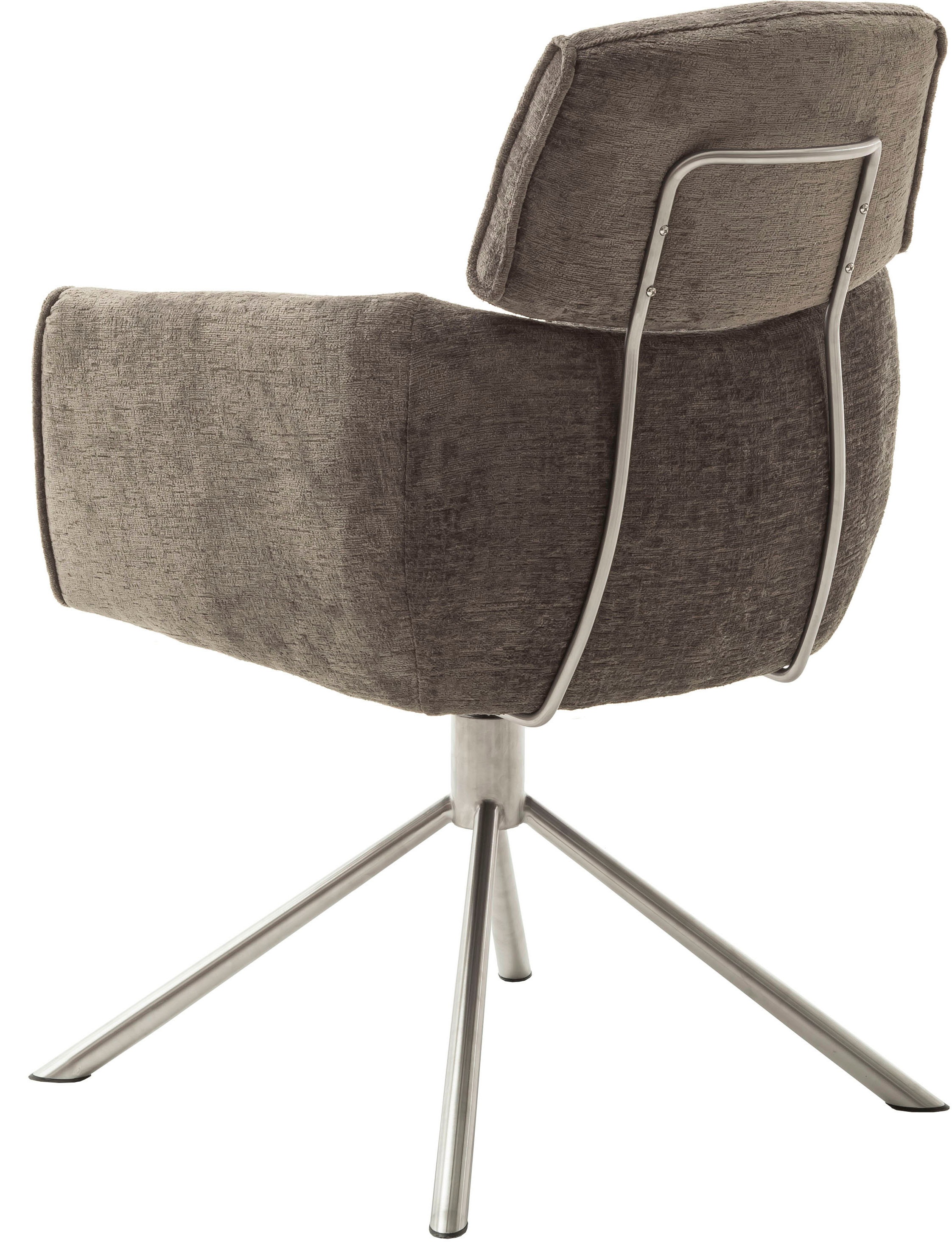 MCA furniture Esszimmerstuhl »QUEBEC«, (Set), 2 St., (2er-Set), 360° drehbar, Taschenfederkern, Sitzhöhe ca. 51 cm