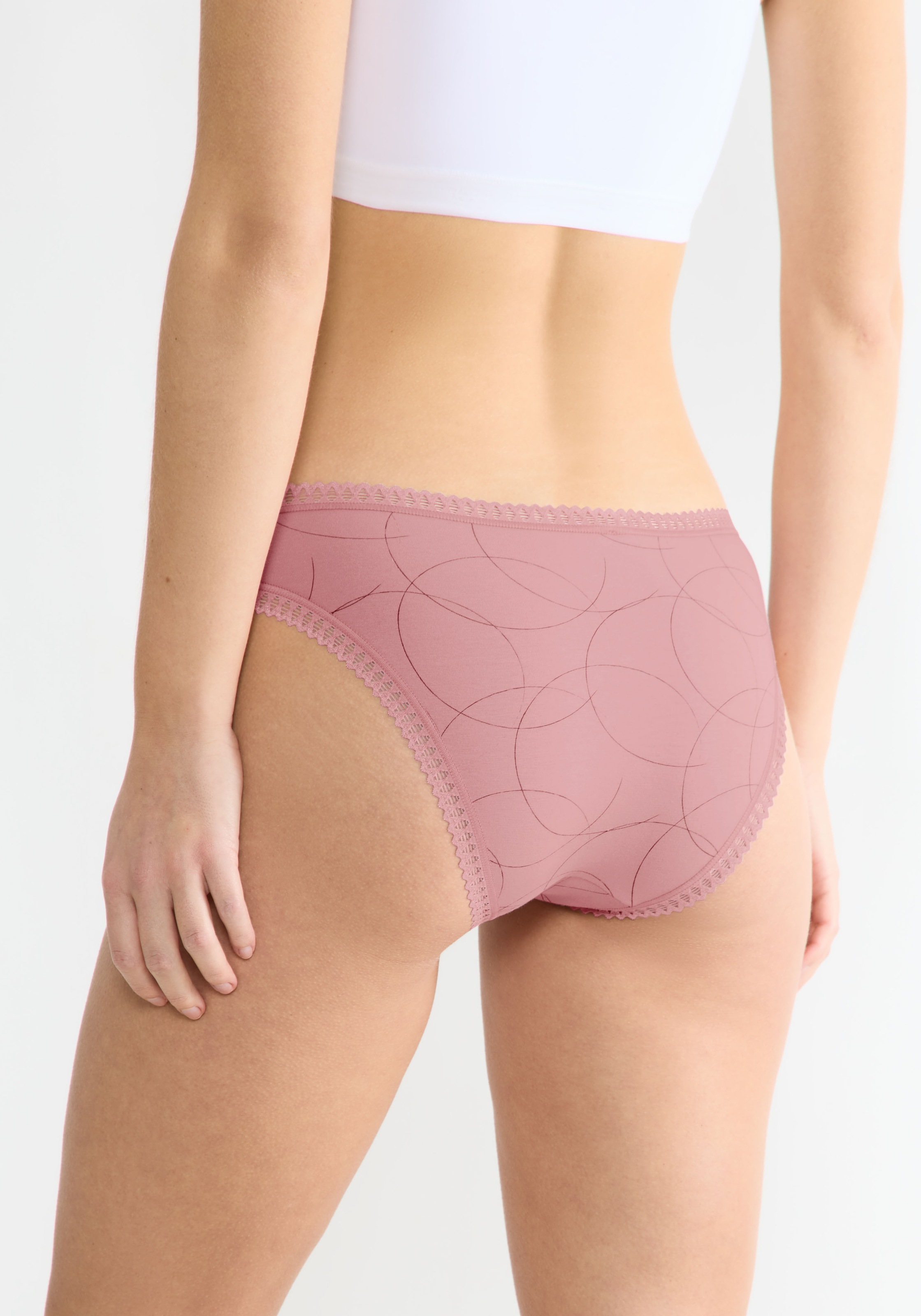 sloggi Slip »GO Crush Mini C3P«, (3er Pack), mit Spitzendetails