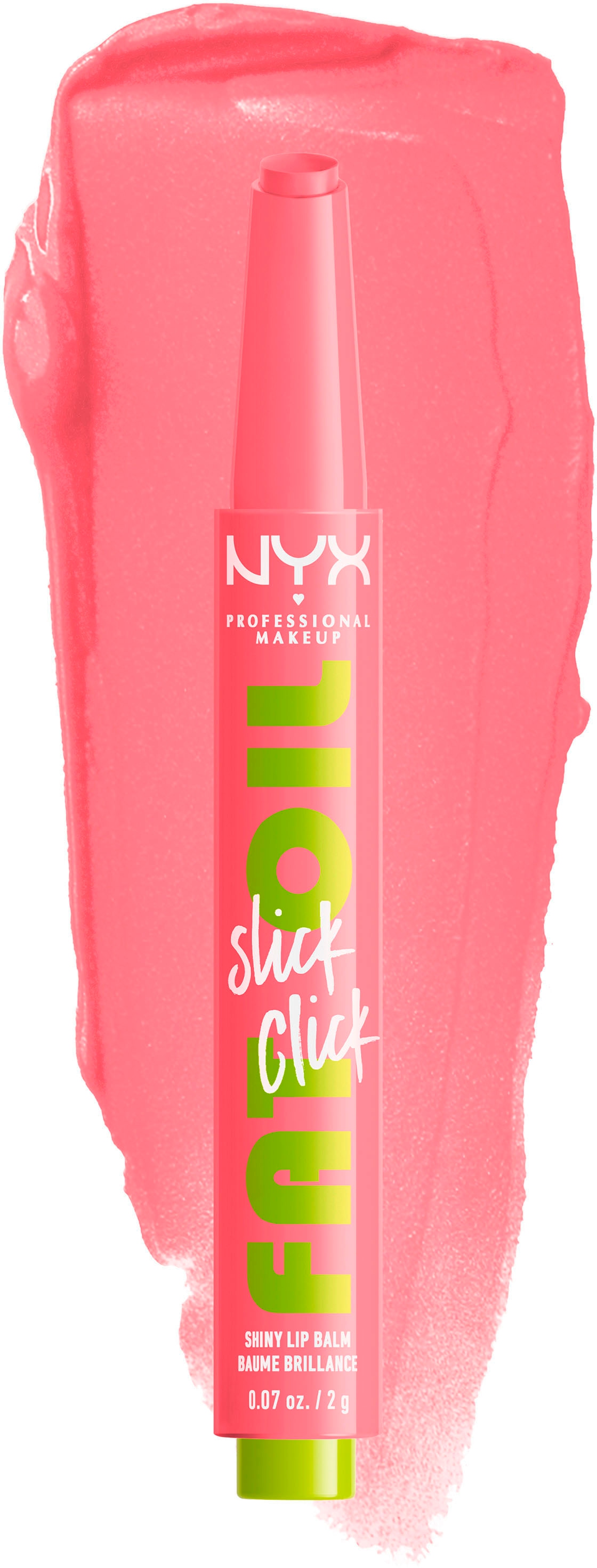 NYX Lippenstift »NYX Professional Makeup Fat Oil Slick Click Clout«, mit natürlichen Inhaltstoffen
