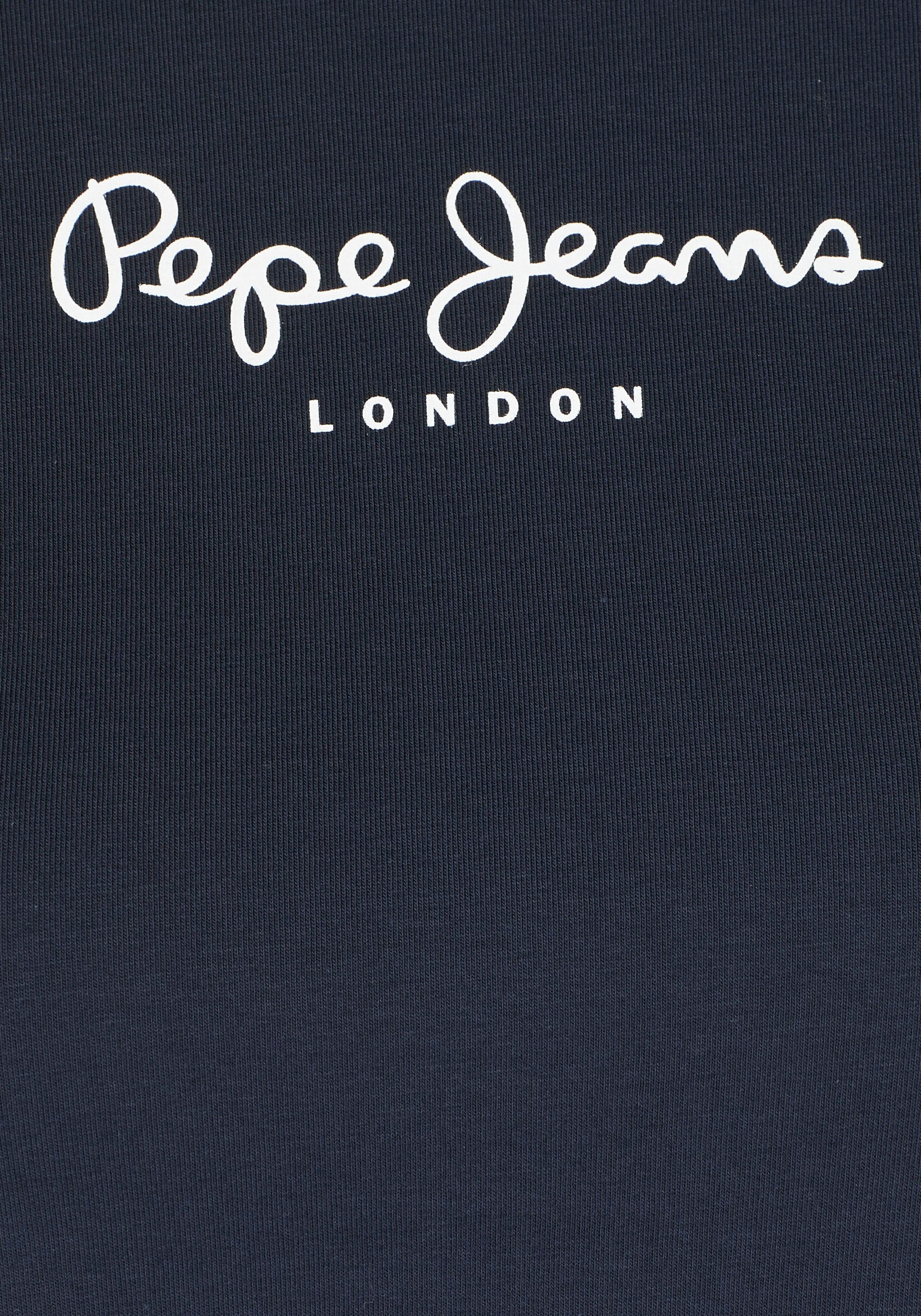 Pepe Jeans Langarmshirt »NEW VIRGINA L/S«, mit Logo-Print