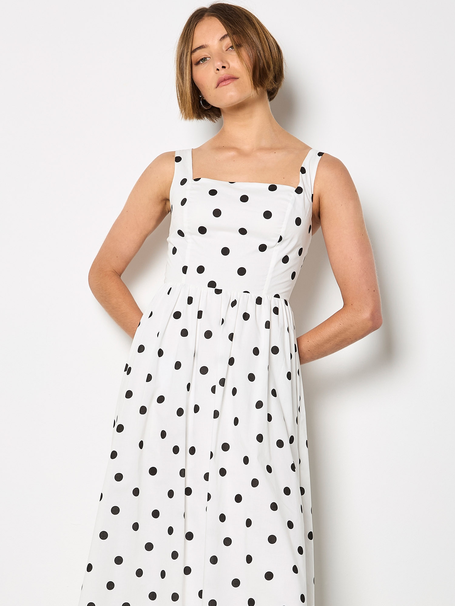 Apricot Midikleid »Midikleid« mit Smokdetails