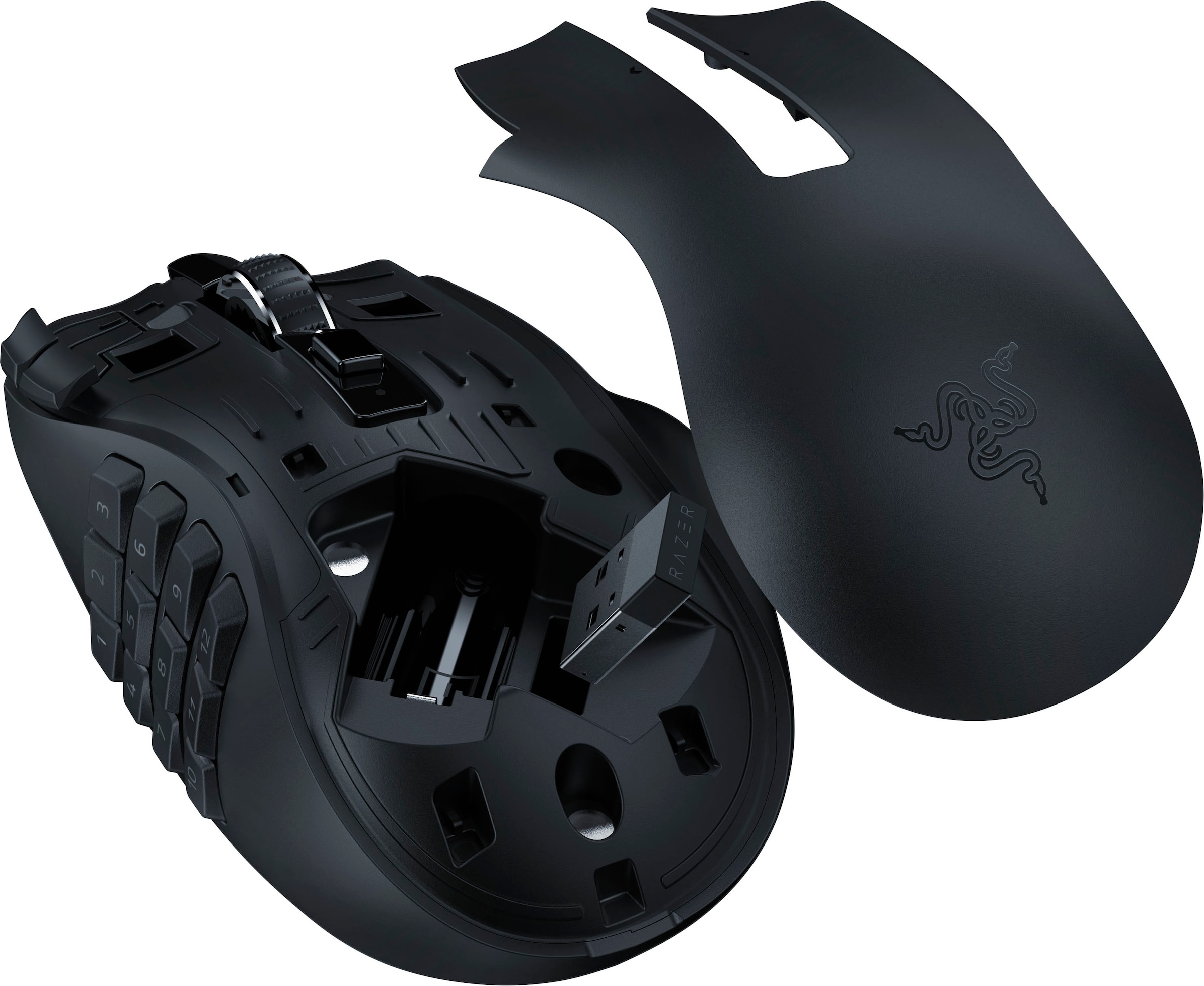 RAZER Gaming-Maus »Naga V2 HyperSpeed«, Bluetooth-RF Wireless