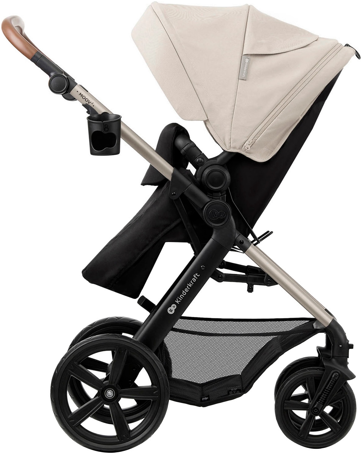 Kinderkraft Kombi-Kinderwagen »MOOV 2 3IN1«, 27 kg, mit EVA-Rädern