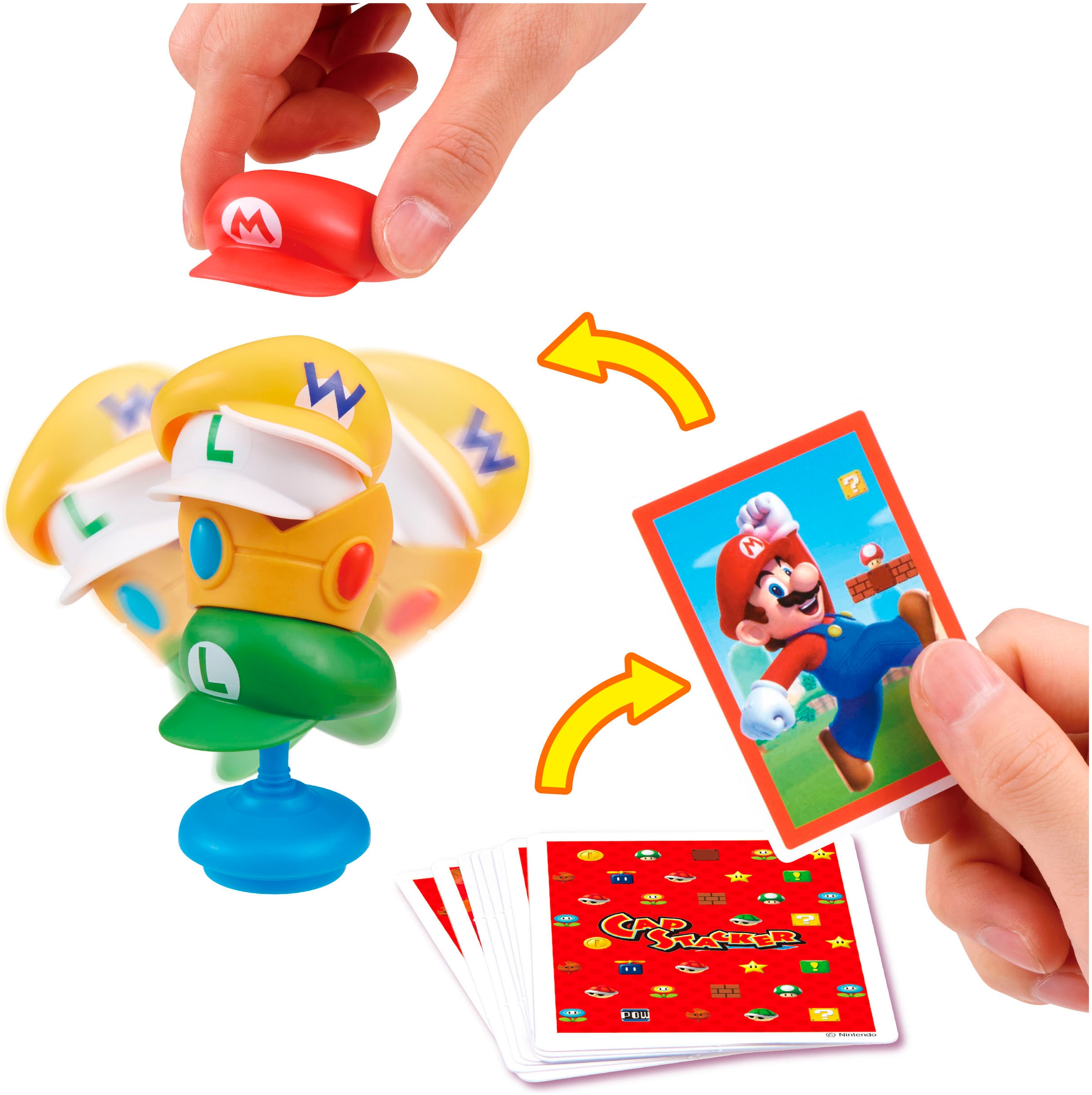 EPOCH Games Spiel »Super Mario™ Cap Stacker«