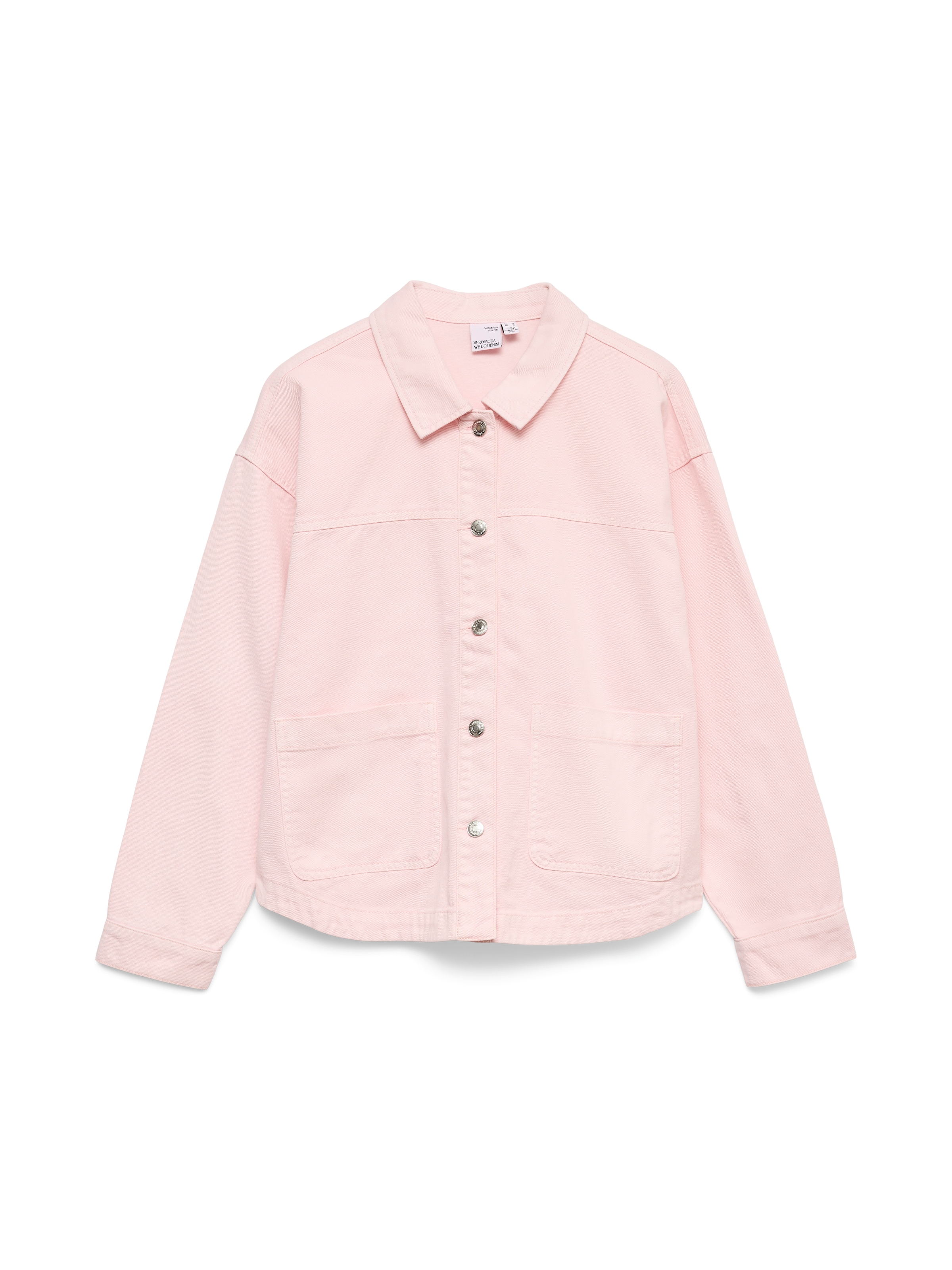 Vero Moda Jeansjacke »VMJAMIE LS DENIM SHACKET MIX NOOS« Baumwollmischung