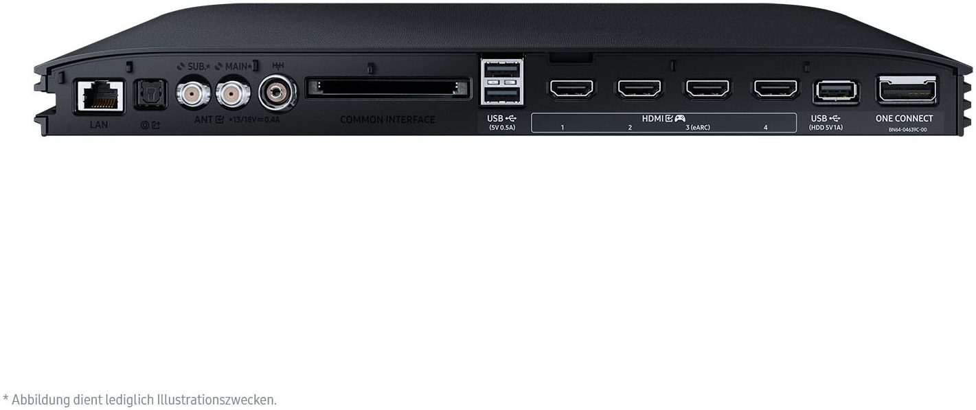 Samsung OLED-Fernseher »GQ65S95FAT« 163 cm/65 Smart-TV HDR Pro & Glare Free, Dolby Atmos & AI Sound, Gaming Hub, bis zu 165Hz