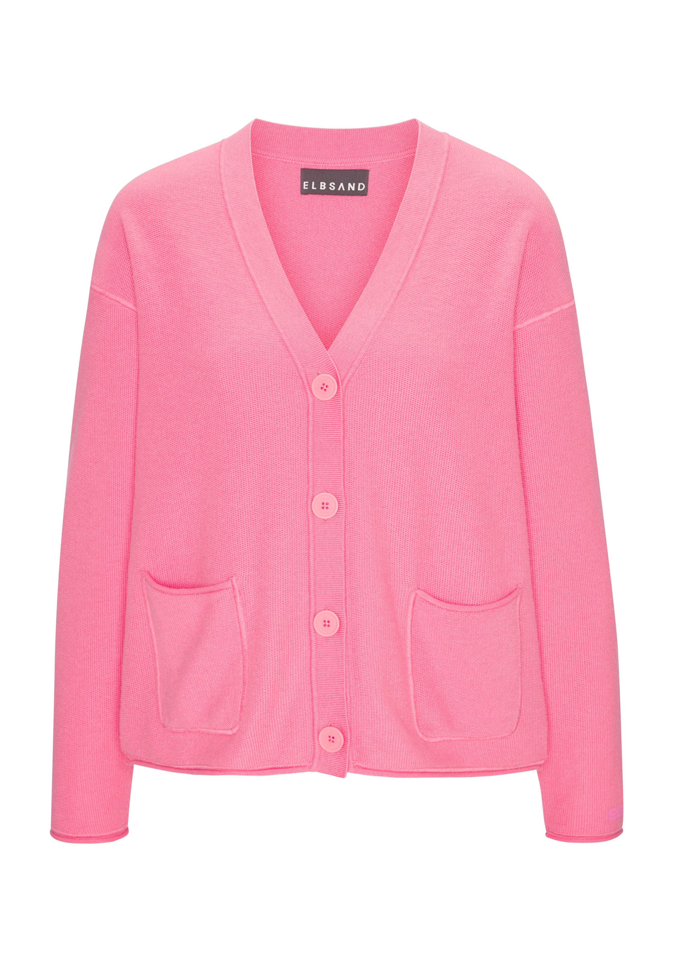 Elbsand Strickjacke aus hochwertigem Feinstrick, Loungewear