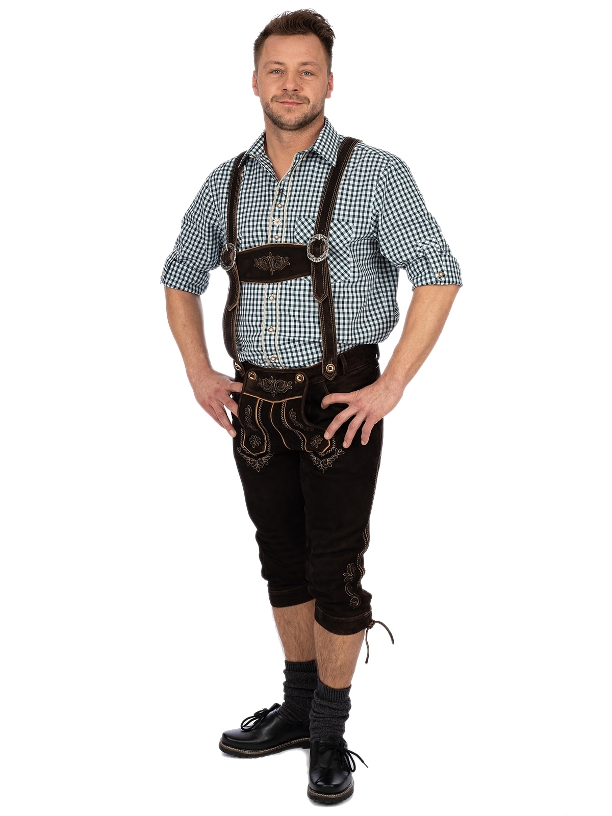 Country Maddox Lederhose »Lederhose KORBINIAN-HT«
