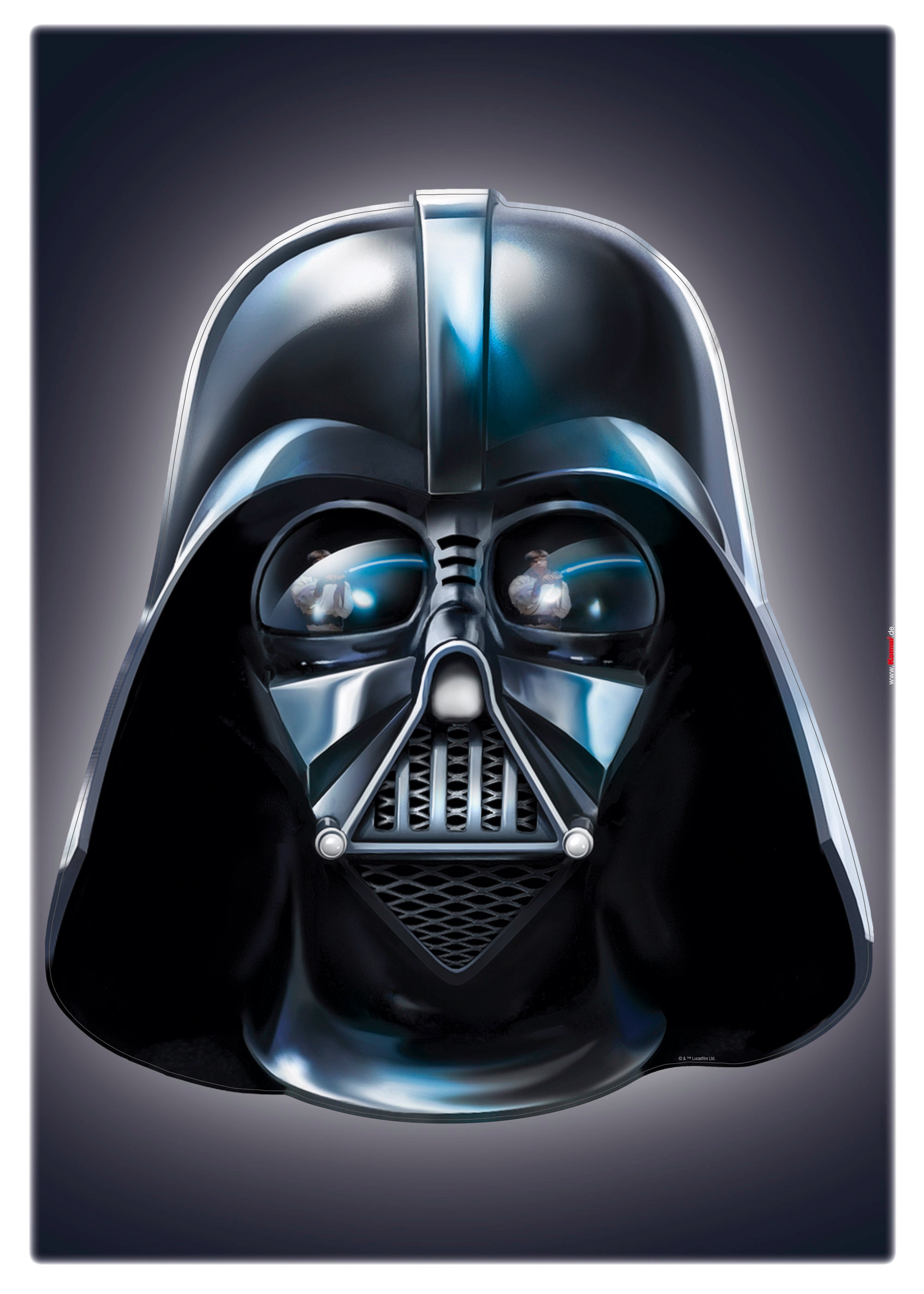 Komar Wandtattoo »Star Wars Darth Vader«, (1 St.), 50x70 cm (Breite x Höhe),  selbstklebendes Wandtattoo bei OTTO | Kinderzimmer-Wandtattoos