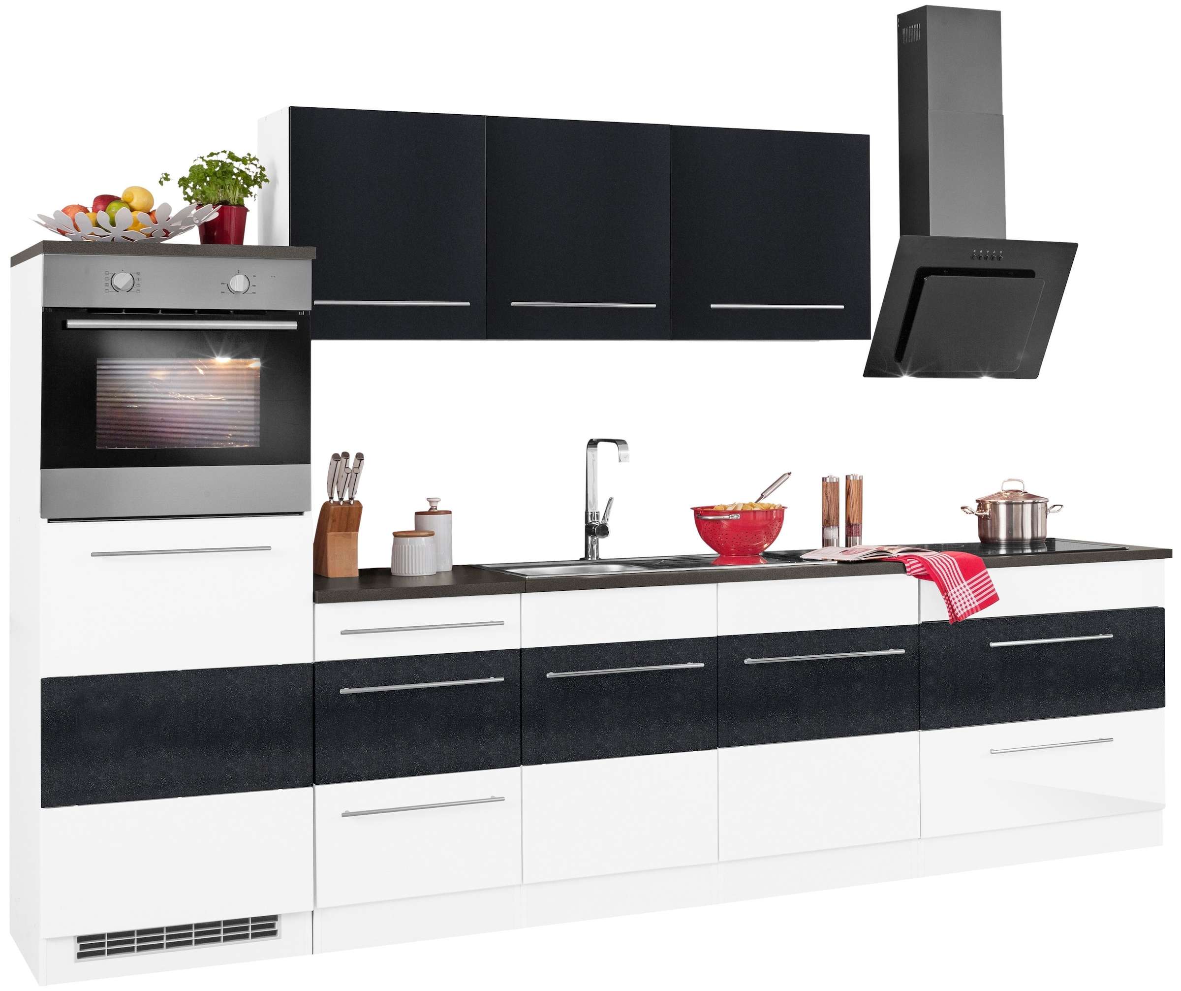 HELD MÖBEL Küchenzeile Breite 290 E-Geräten, mit online »Trient«, bei OTTO cm bestellen