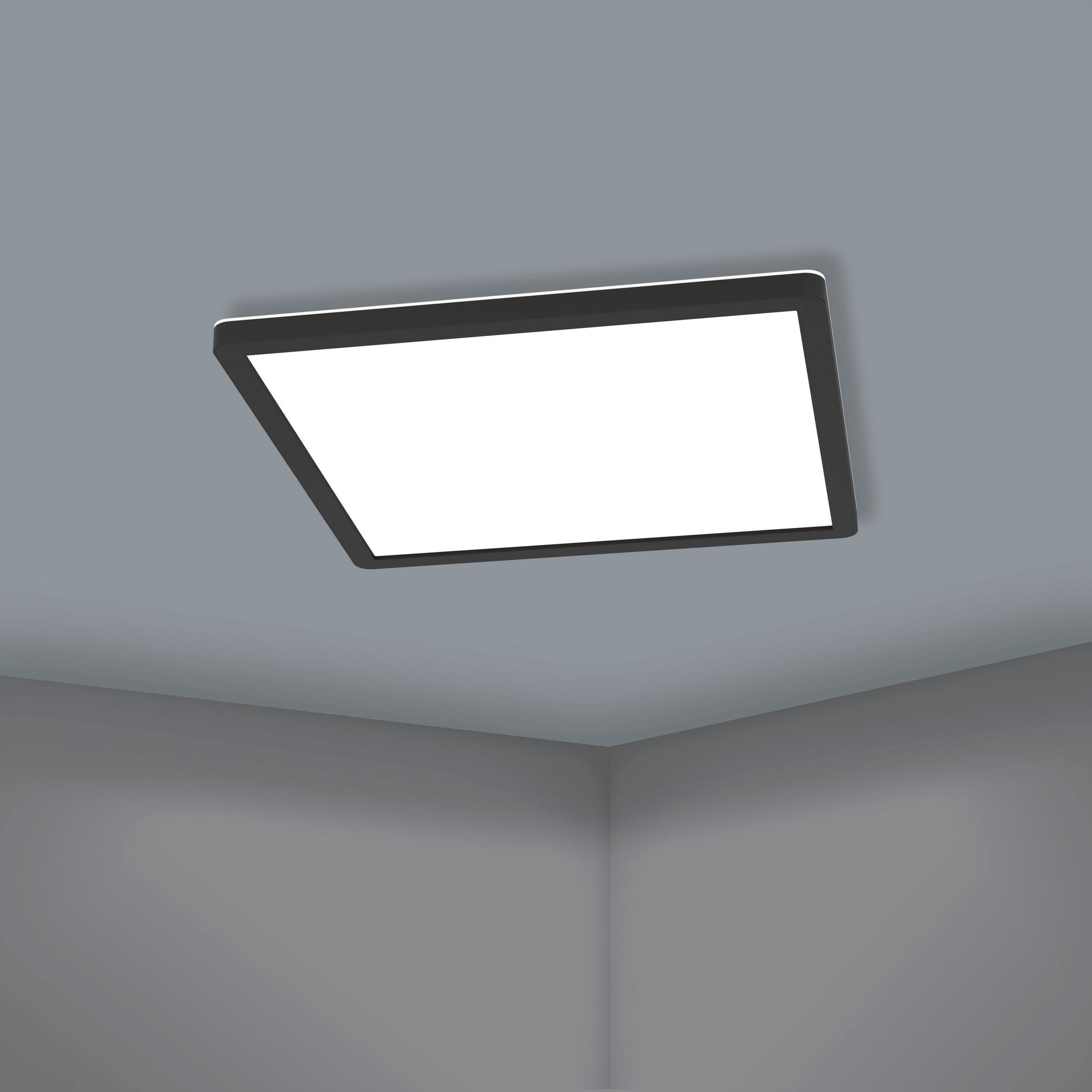 kaufen LED-Deckenleuchte bei / OTTO 14,6 schwarz - in Watt EGLO »ROVITO-Z« integriert LED fest Kunststoff inkl. online aus