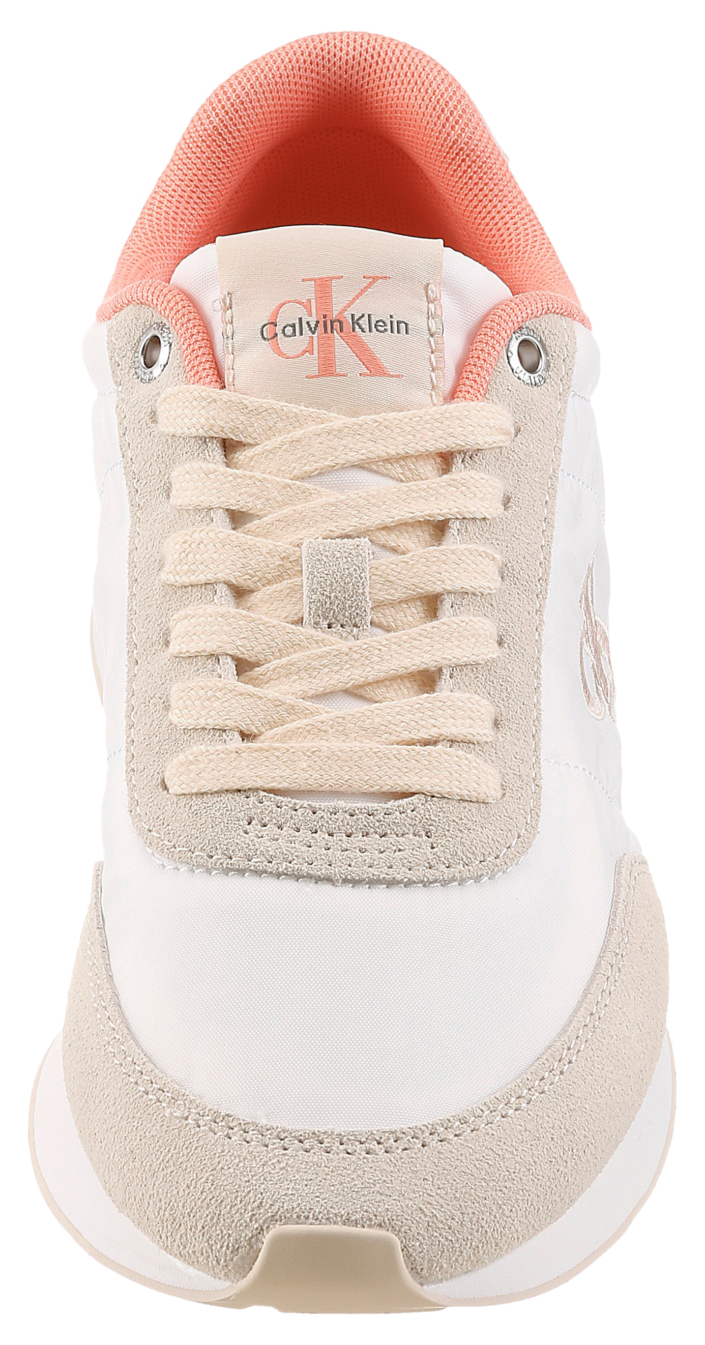 Calvin Klein Jeans Sneaker »RETRO RUNNER ESS MIX MAT«  Schnürschuh, Runner-Sneaker, Freizeitschuh mit seitlichem CK-Logo